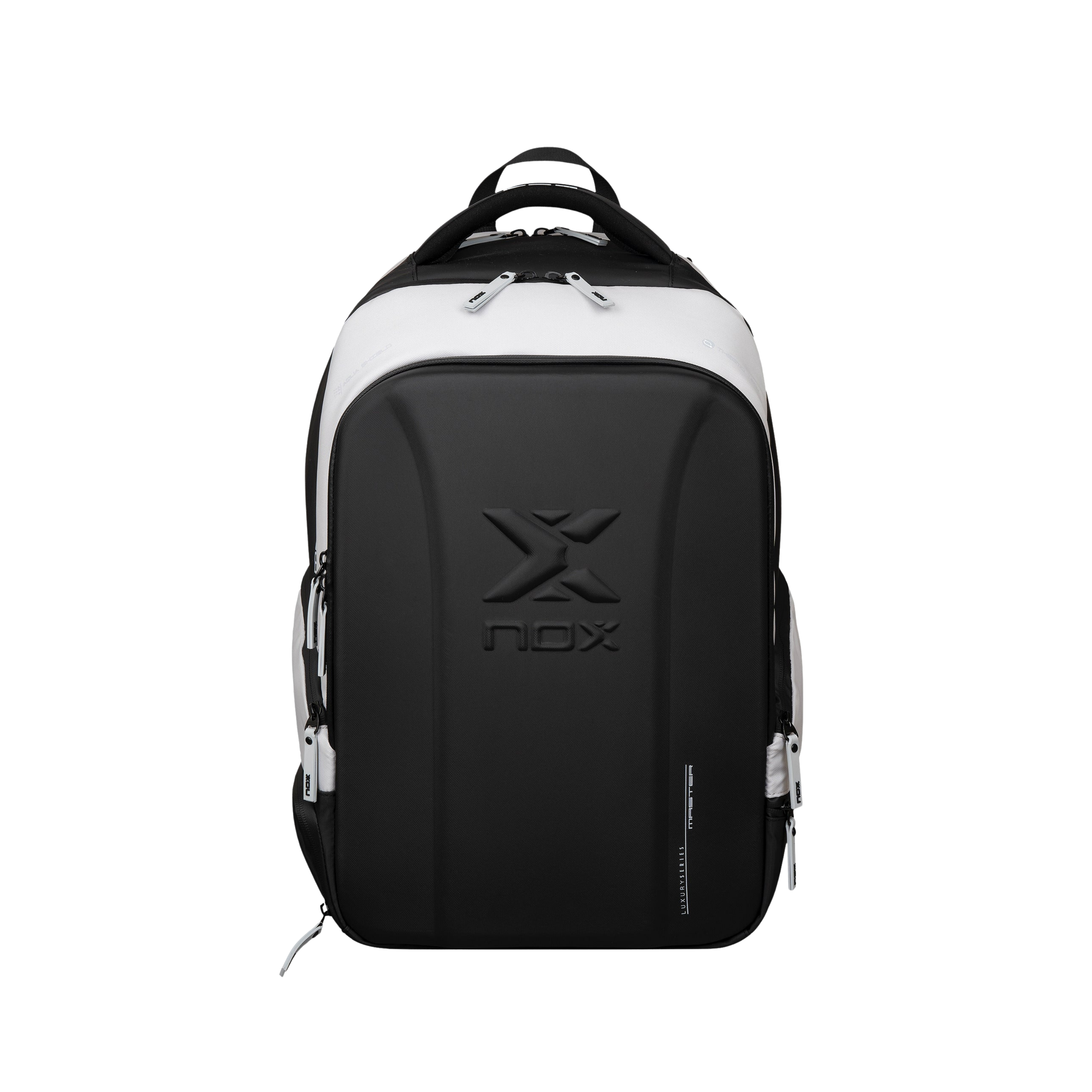 Nox Luxury Master Backpack - White Black