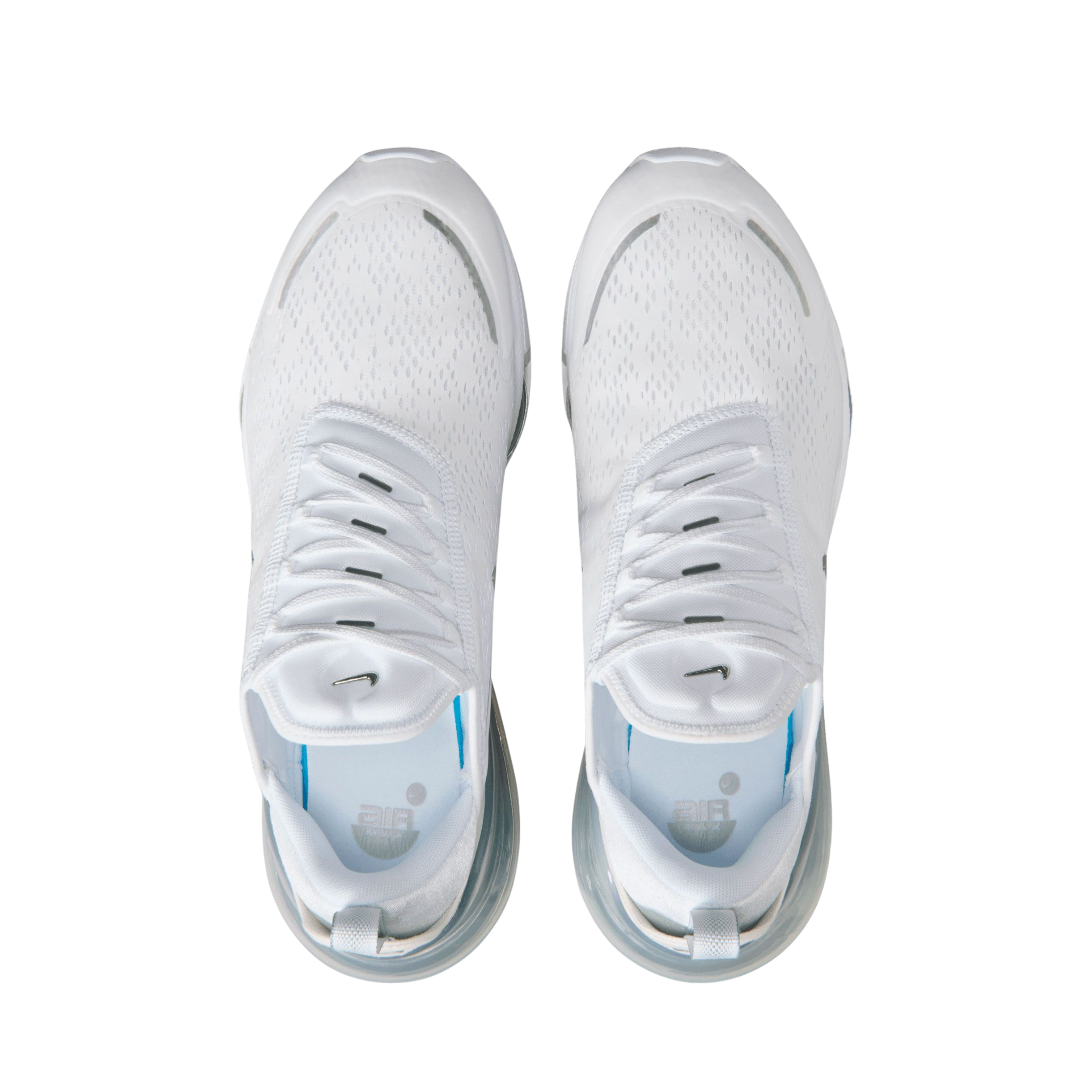 Nike Men's Air Max 270 Premium - White Metallic Silver Off White