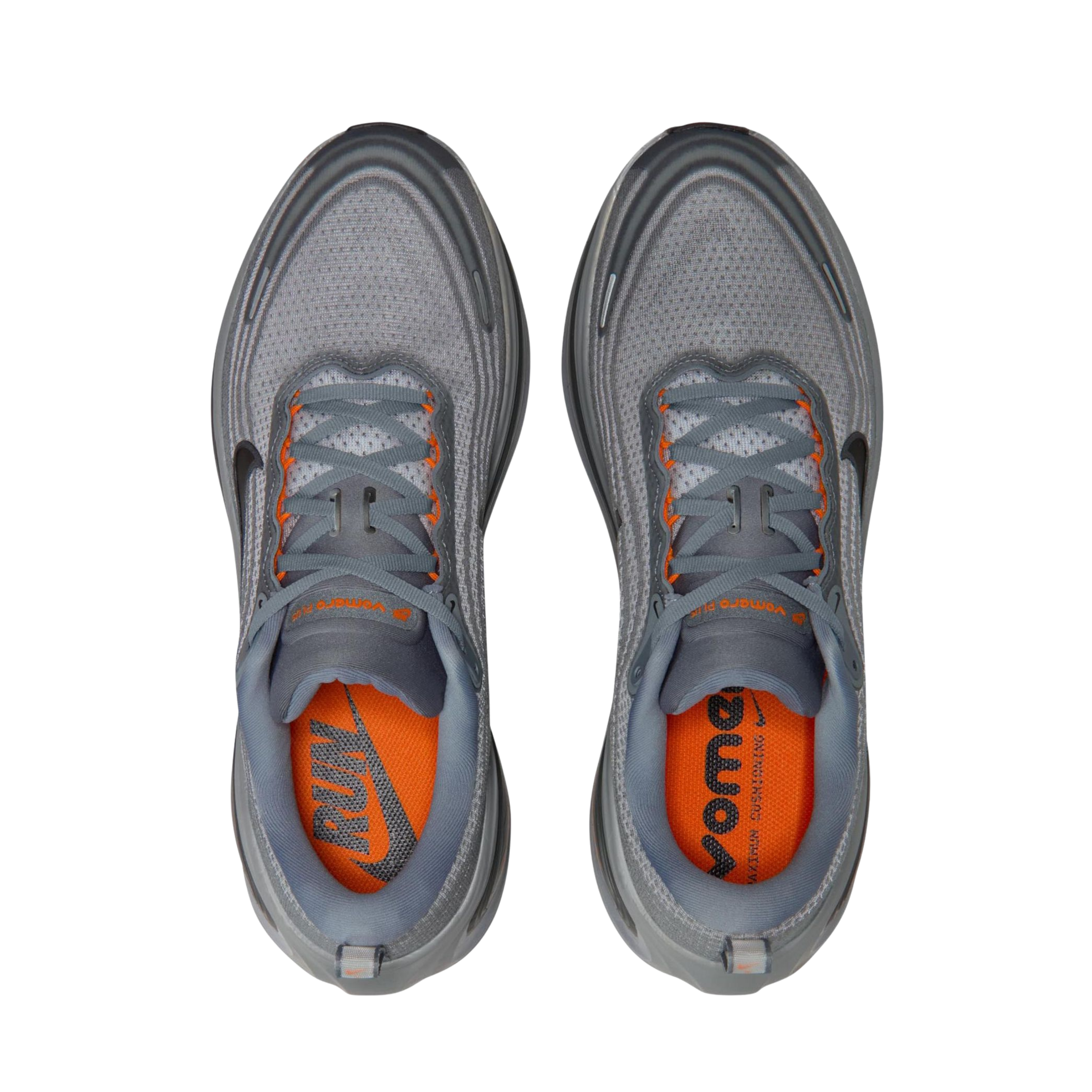 Nike Men's Vomero Plus - Cool Grey Black Safety Orange