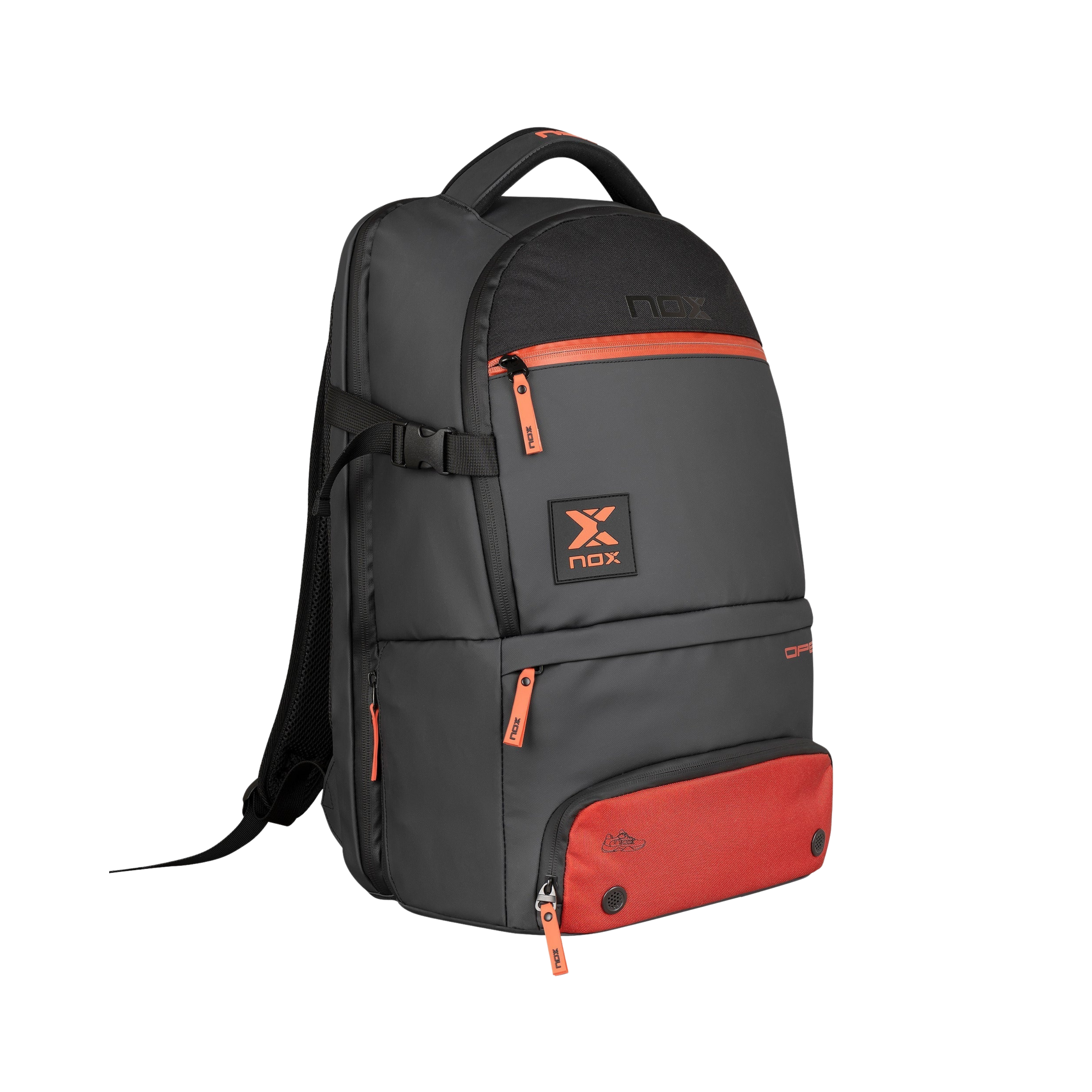 Nox Luxury Open Series Backpack - Black Red