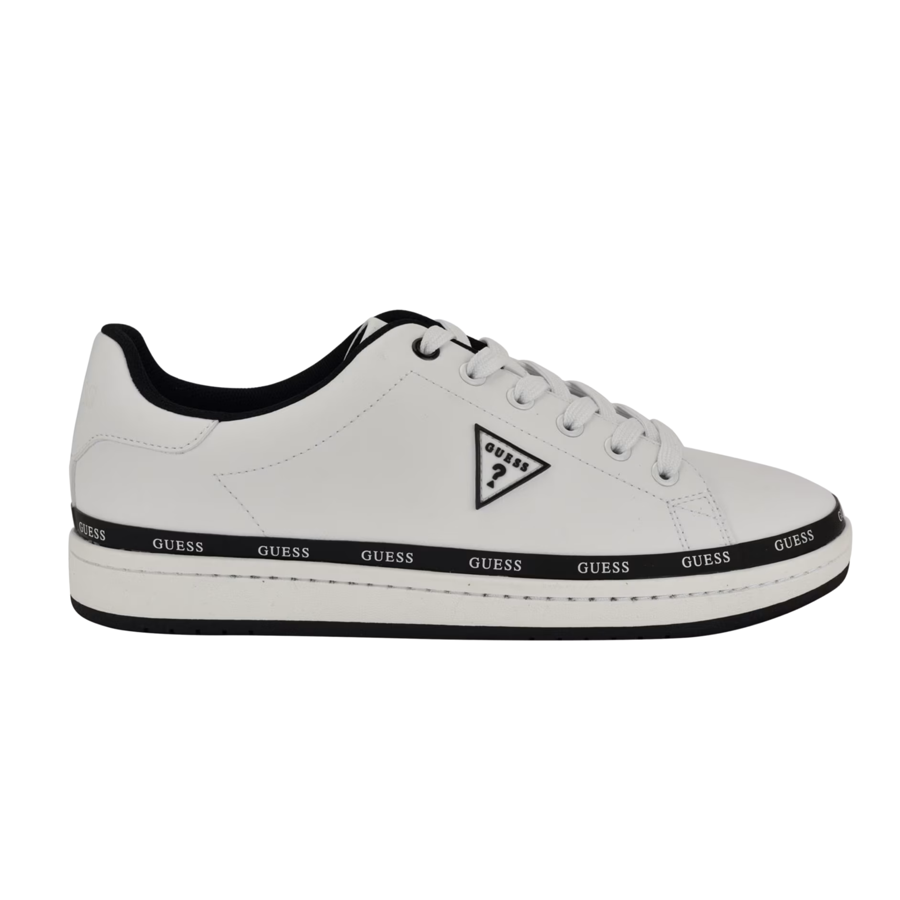Guess Men Lorvis Logo Low-Top - White