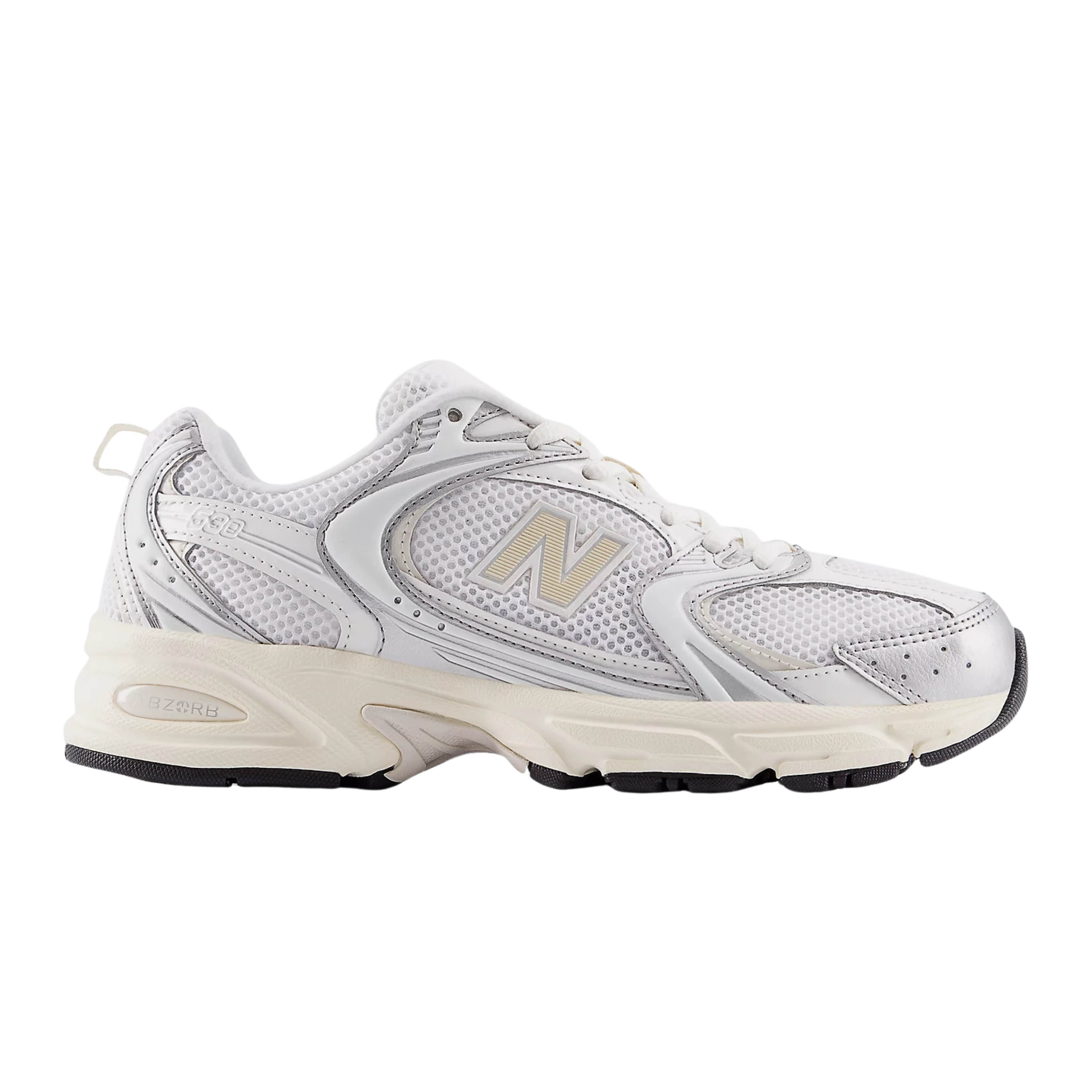 New Balance Women 530 - Silver Metallic Linen