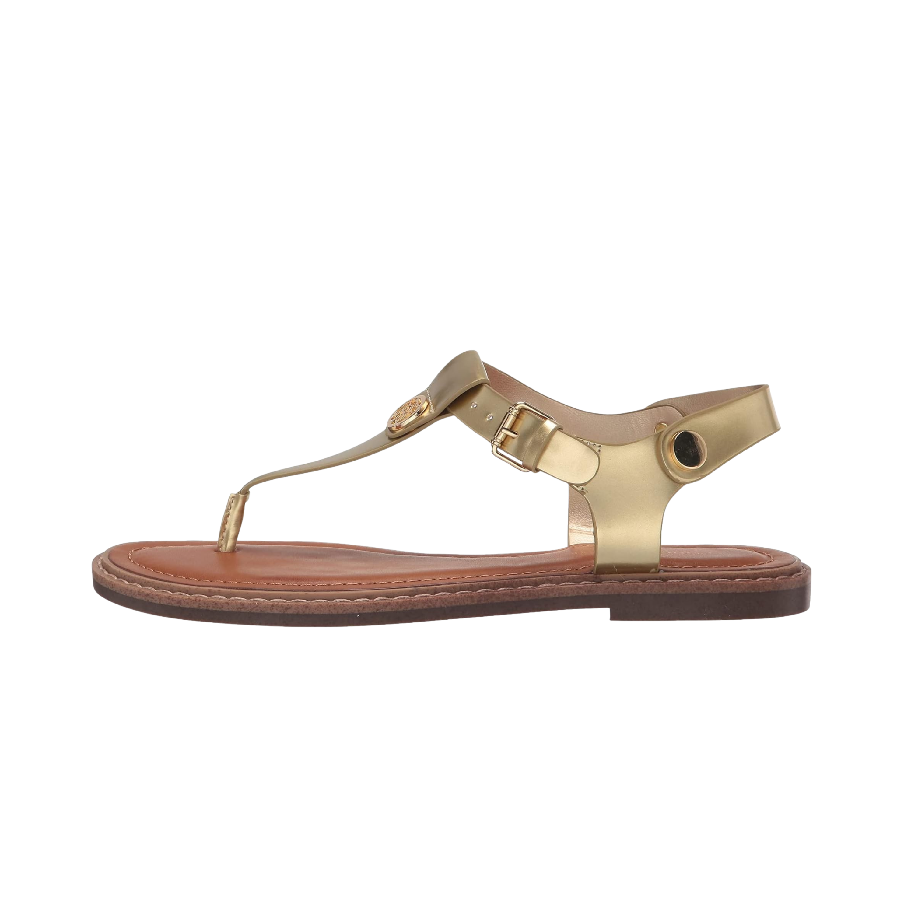 Tommy Hilfiger Women Bennia Sandal - Gold Patent