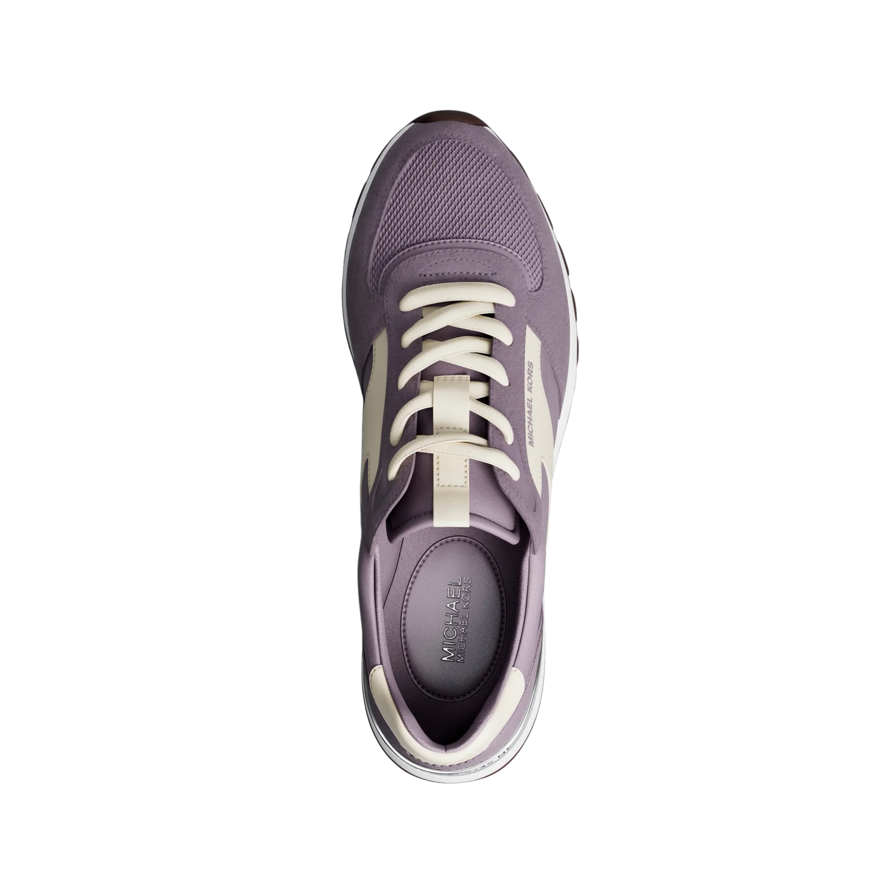 Michael Kors Women Remy Mixed Media Trainer - Lilac