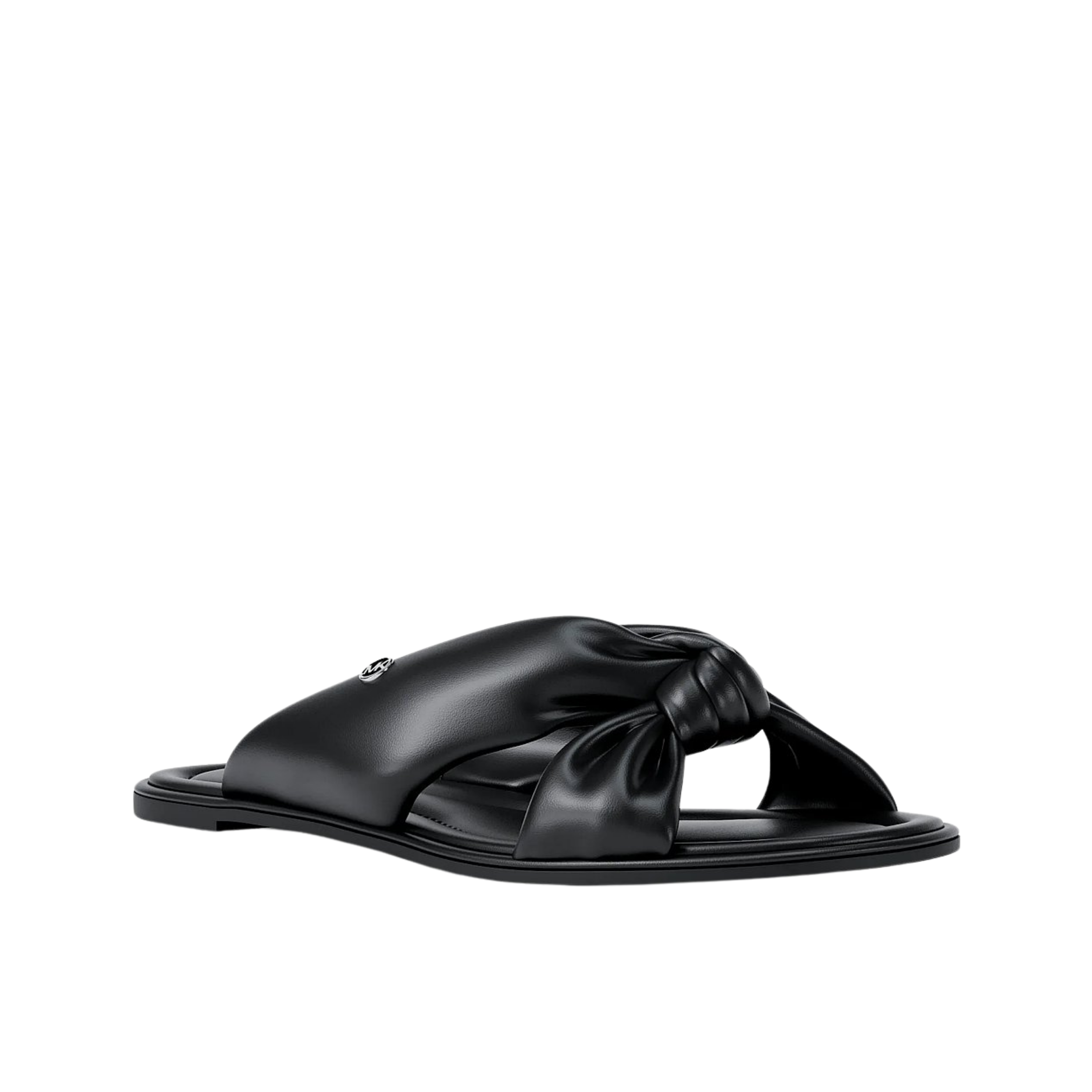 Michael Kors Women Elena Slide Sandal - Black