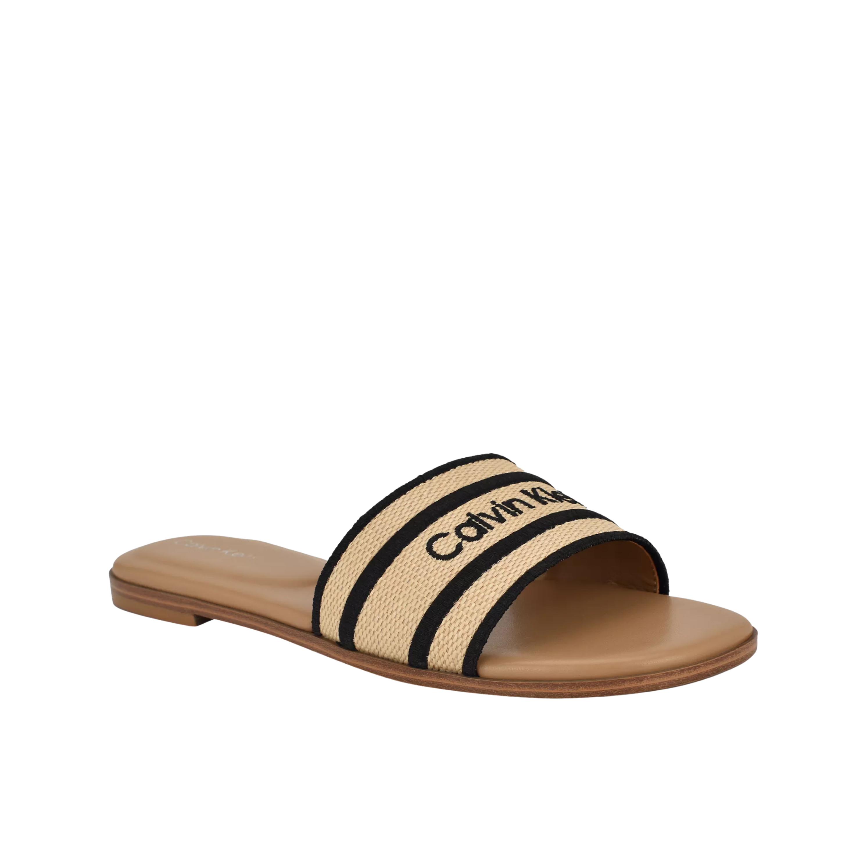Calvin Klein Women Kendell Sandal - Natural Black