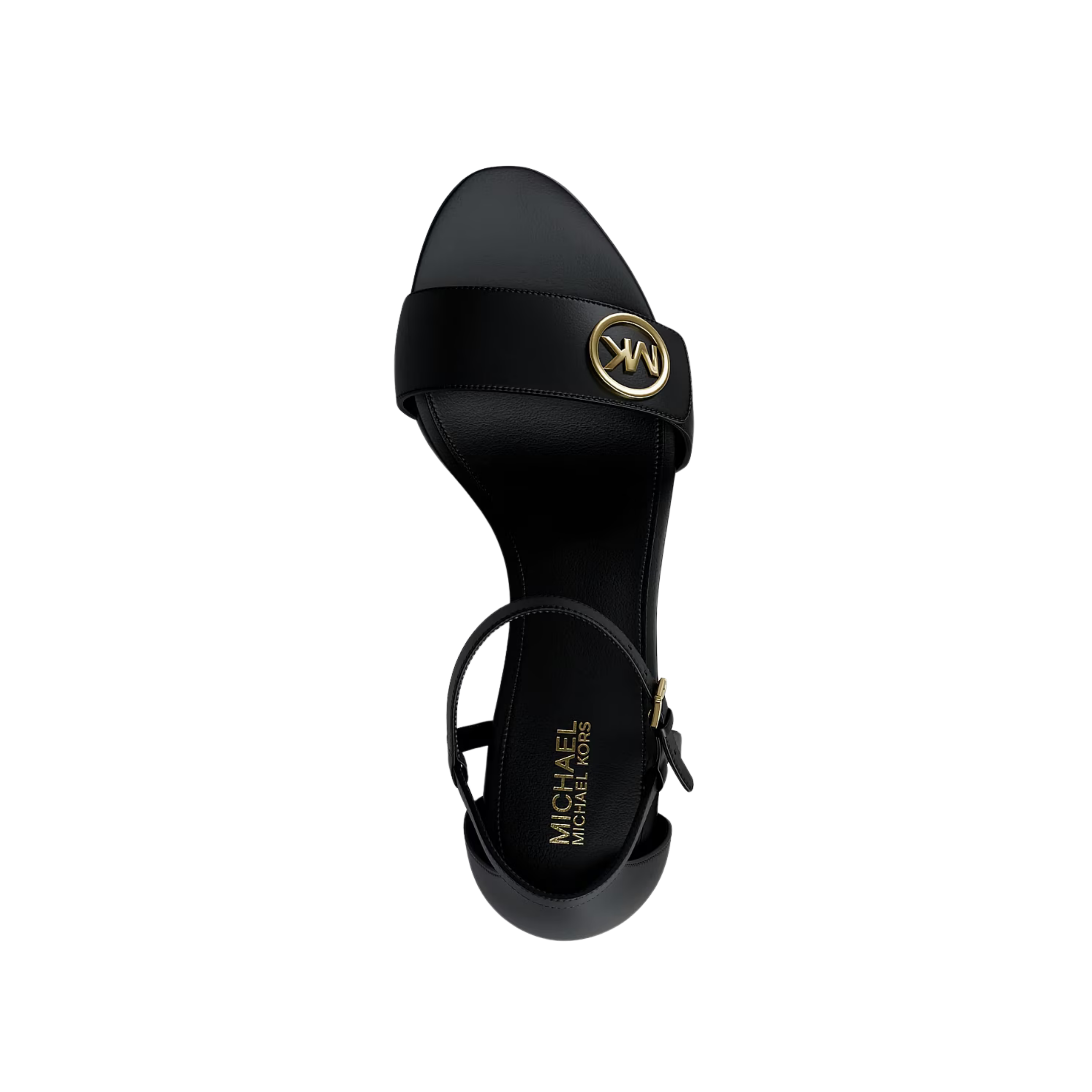 Michael Kors Women Hannah Block Heel Sandal - Black