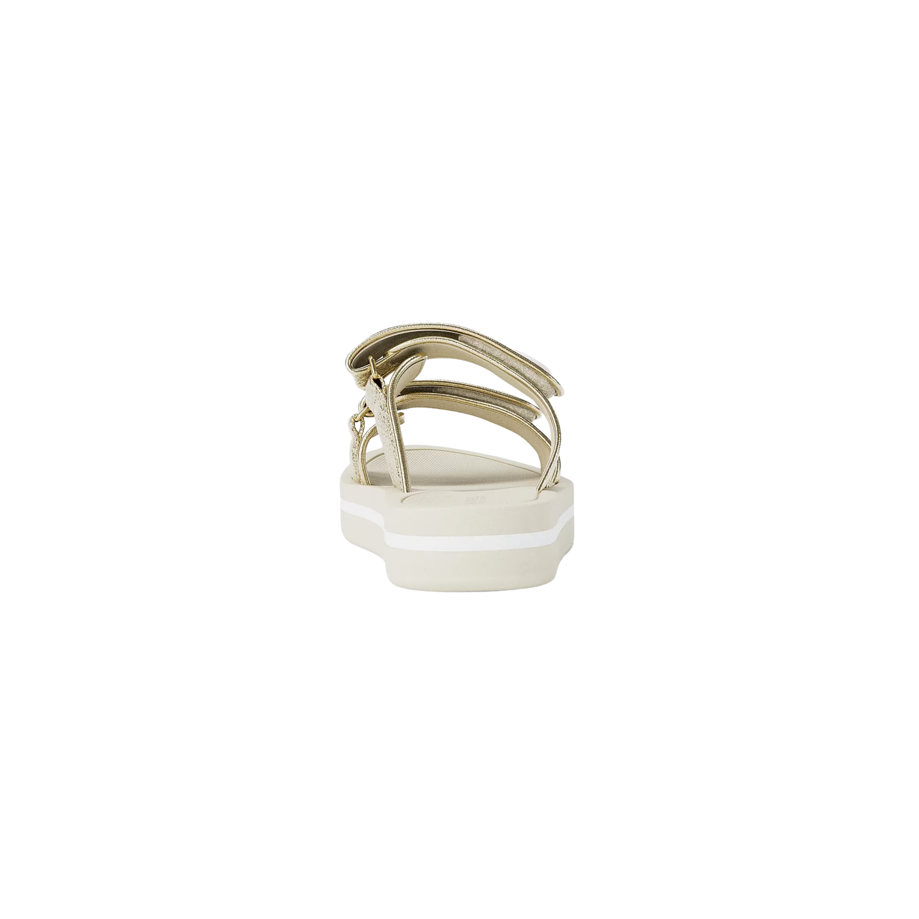 Michael Kors Women Foster Glitter Embellished Slide Sandal - Pale Gold
