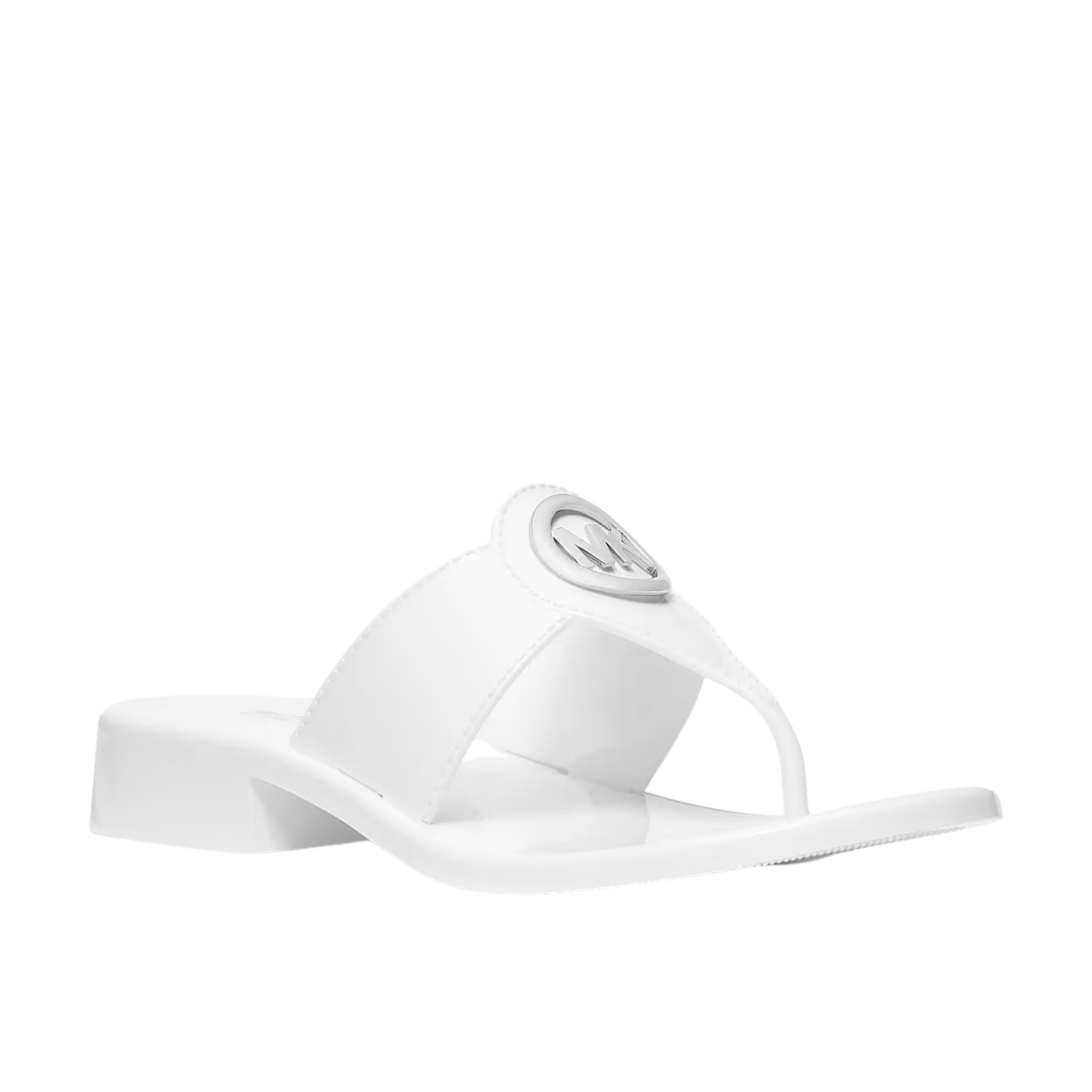 Michael Kors Women Hannah Jelly T Strap Sandal - Optic White