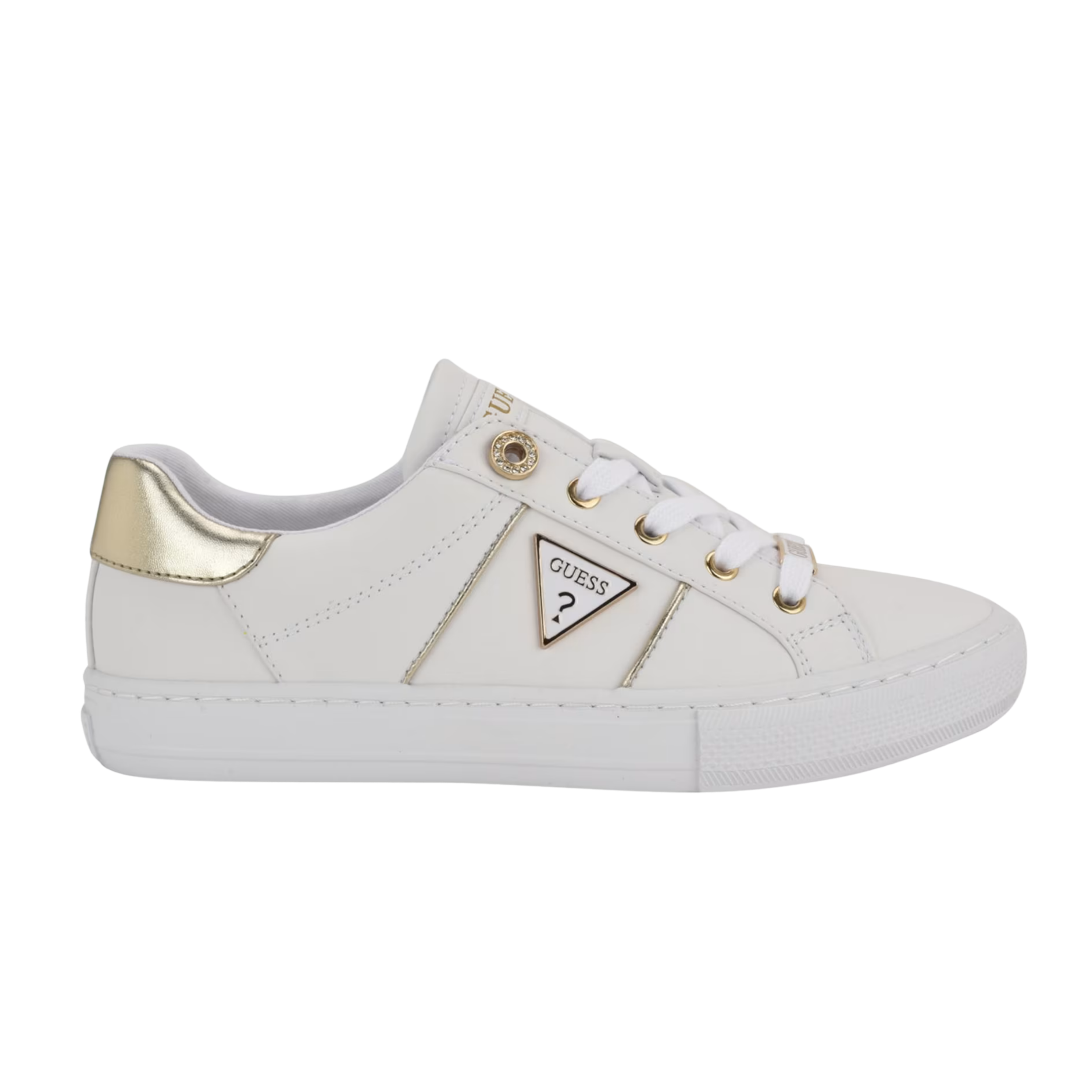 Guess Women Lizanne Low-Top - White