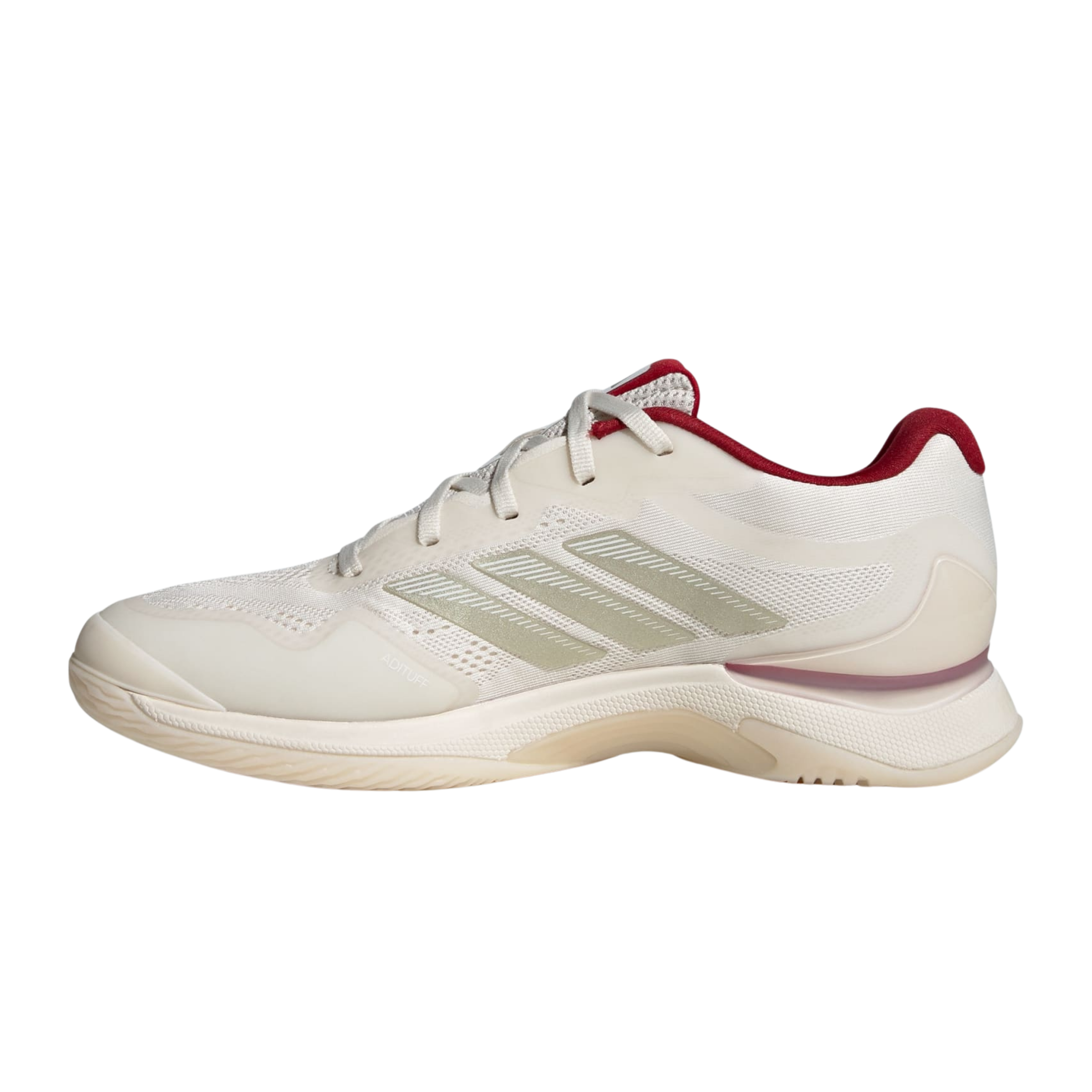Adidas Women Avacourt 3 Tennis - Chalk White Ice Gold Met. Team Victory Red