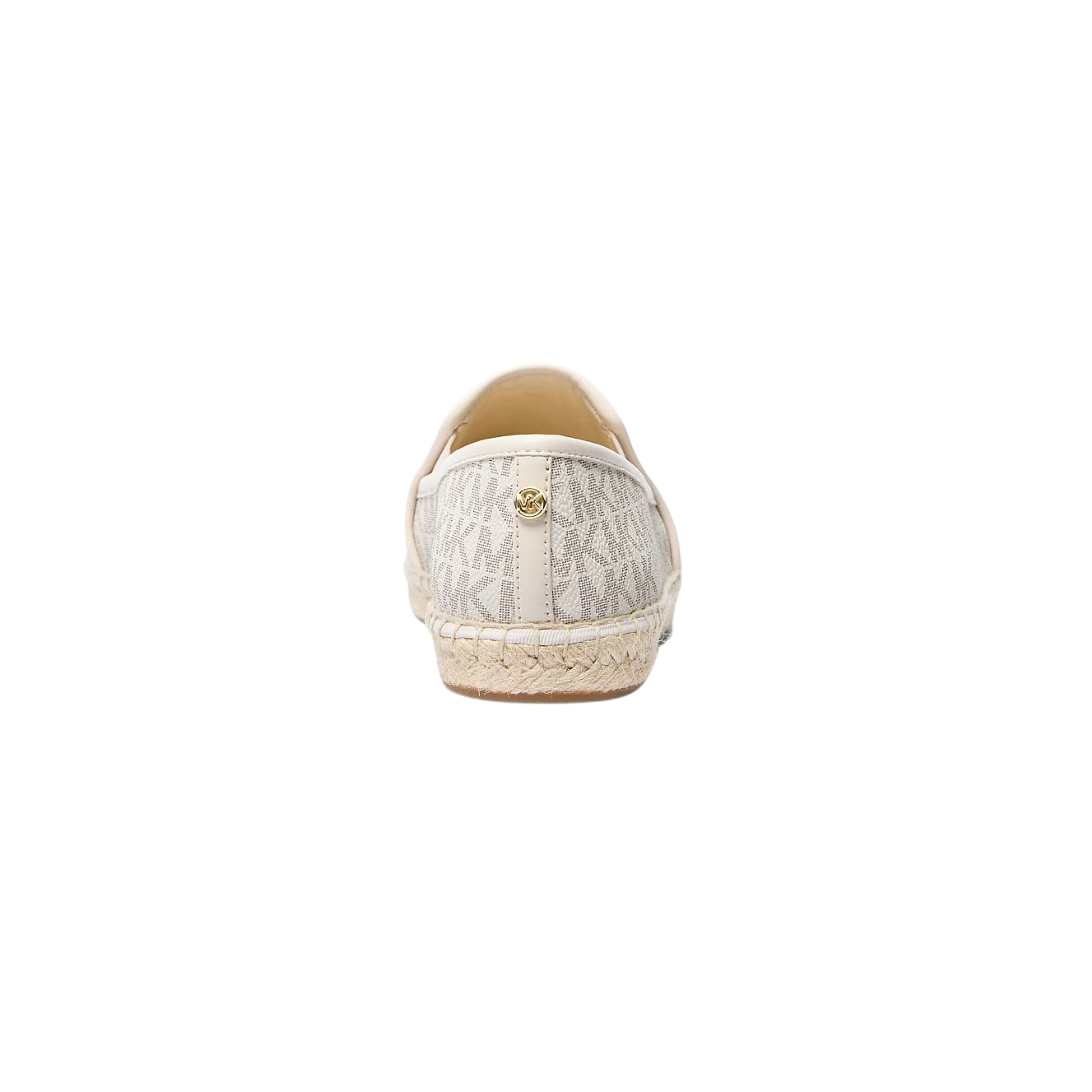 Michael Kors Women Hastings Signature Logo Slip On Espadrille - Vainilla