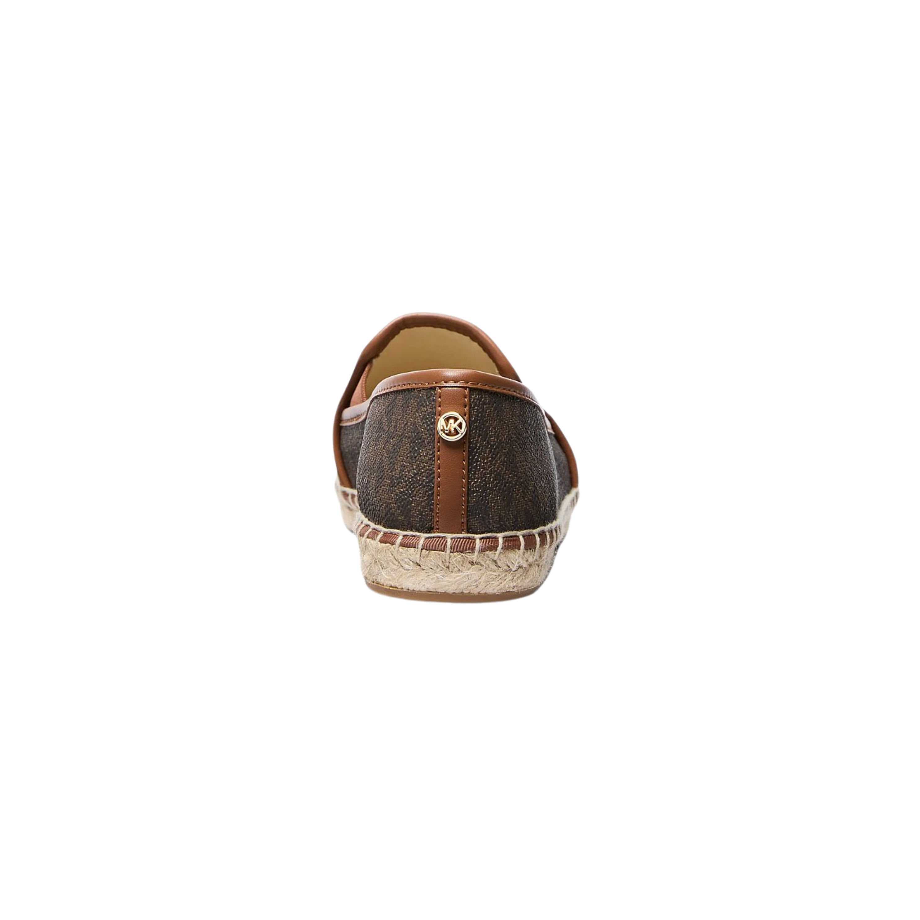 Michael Kors Women Hastings Signature Logo Slip On Espadrille - Brown