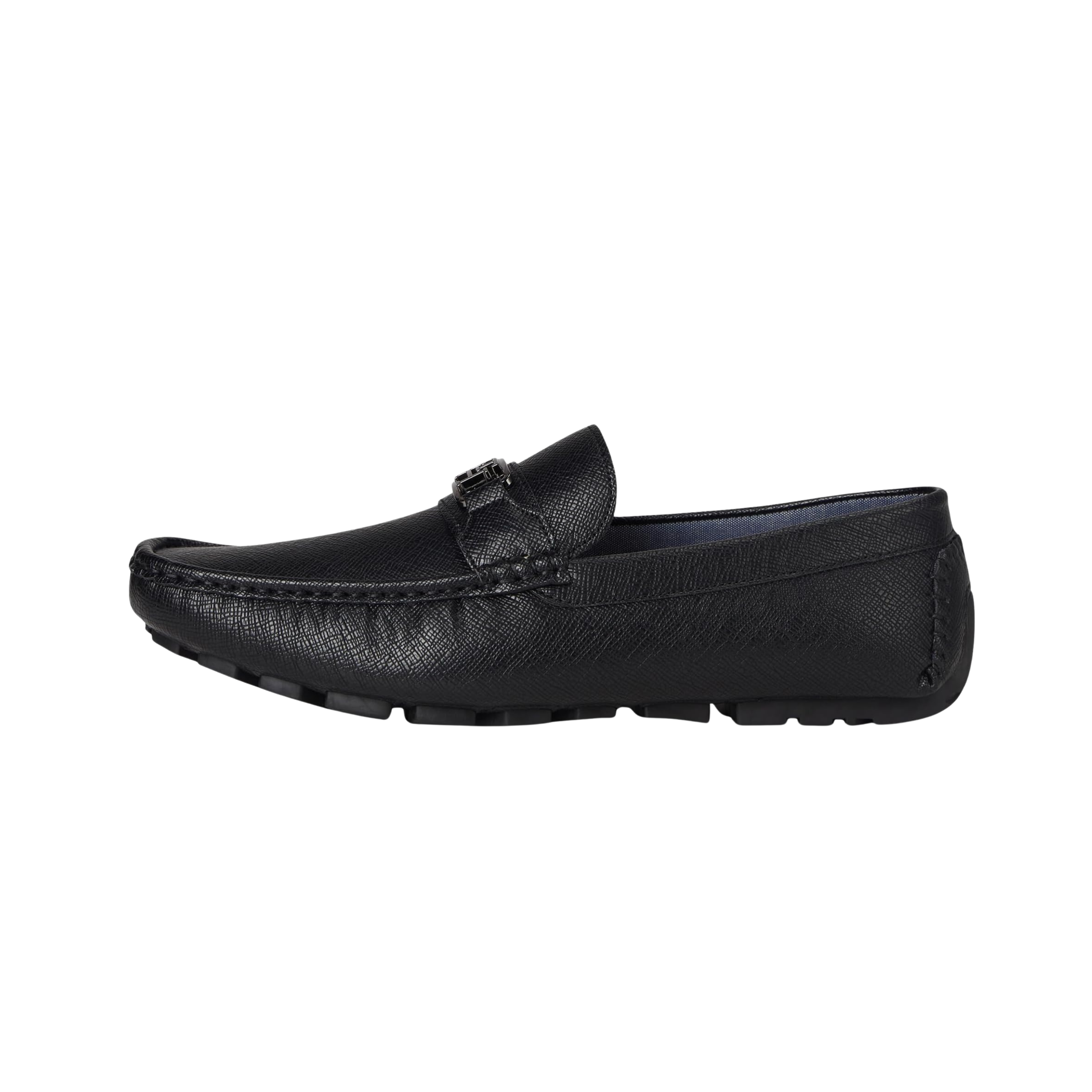 Tommy Hilfiger Men Attle - Black Saffiano Texture