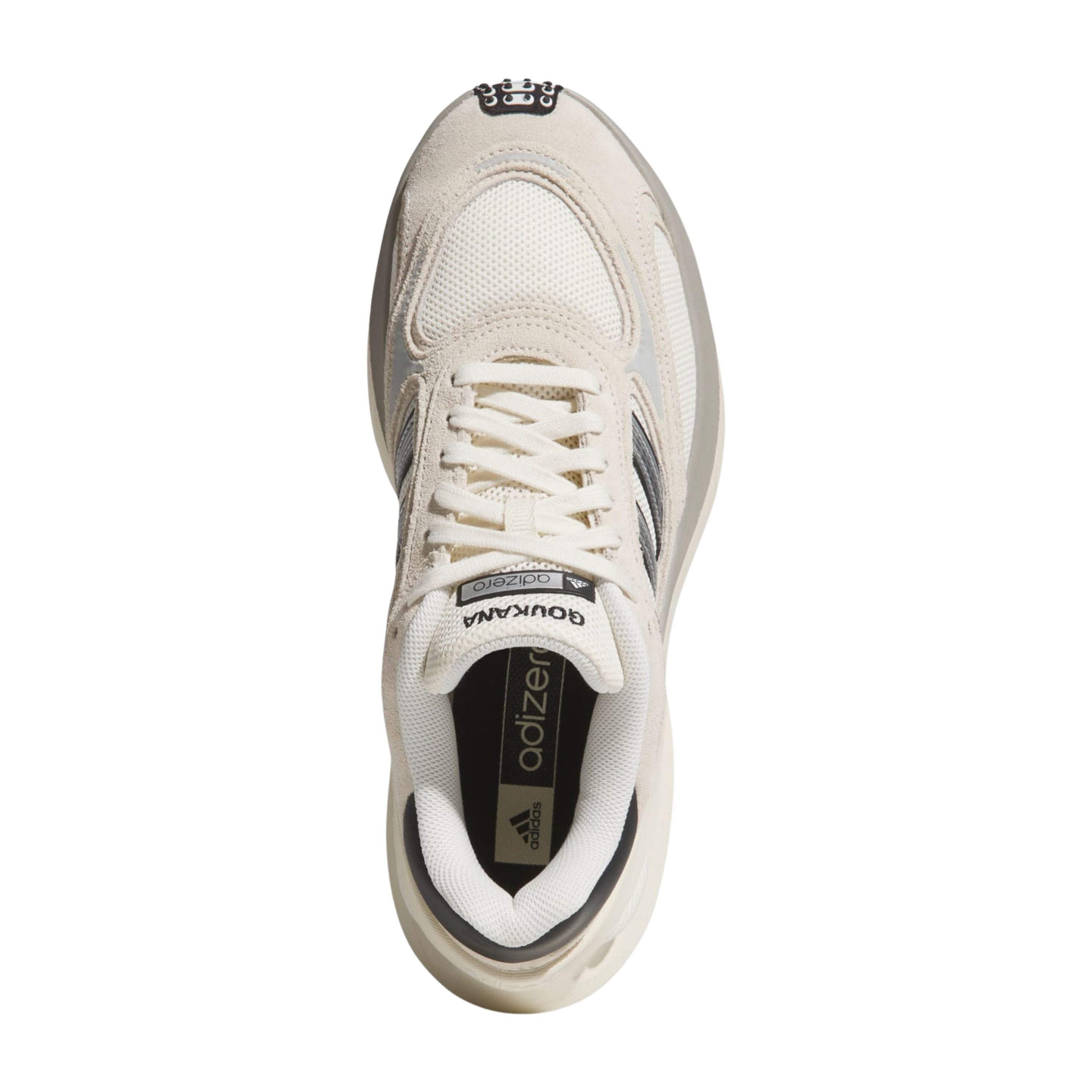 Adidas Women Adizero Goukana - Cream White Silver Metallic Core Black