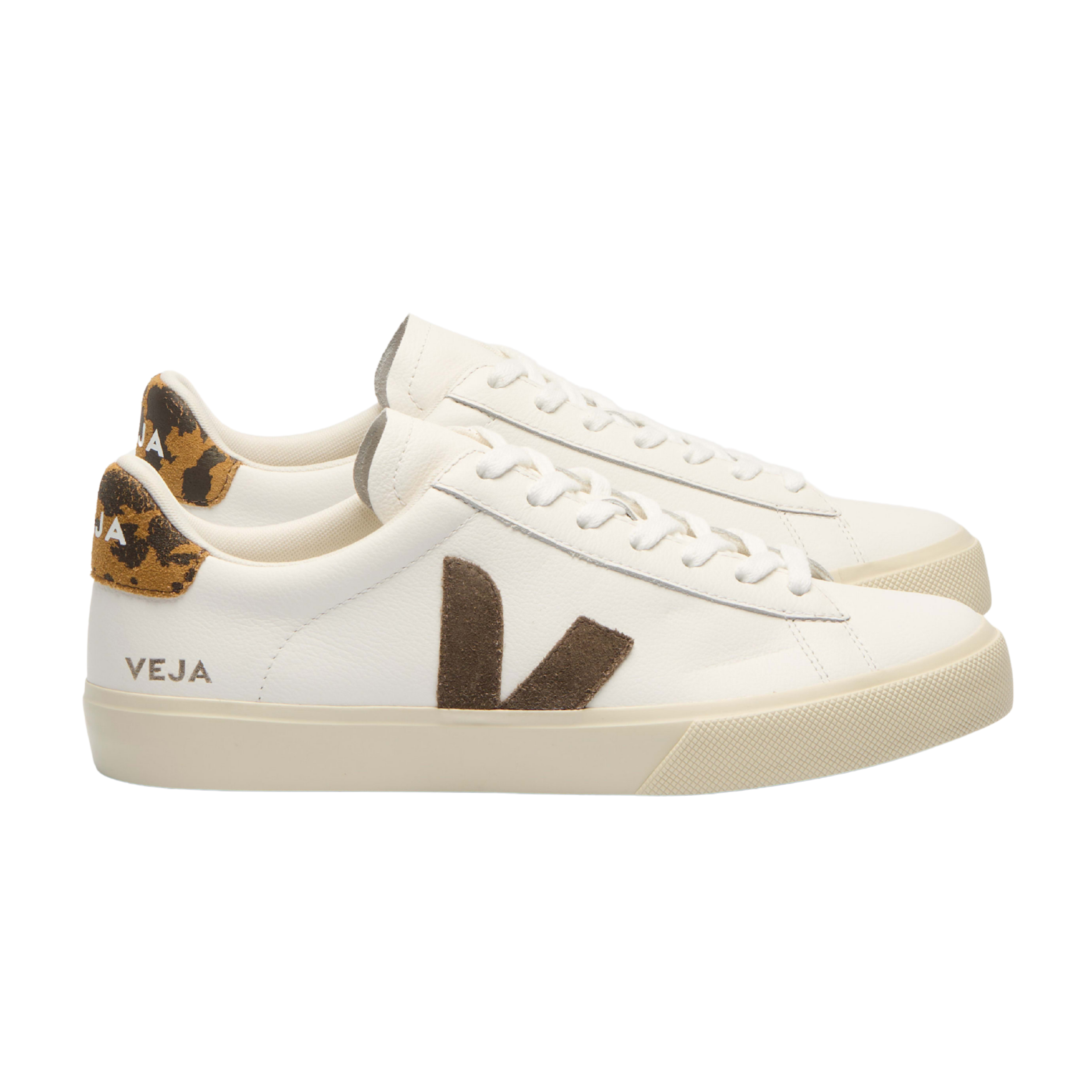 Veja Women Campo - Leather White Camel Wild Country