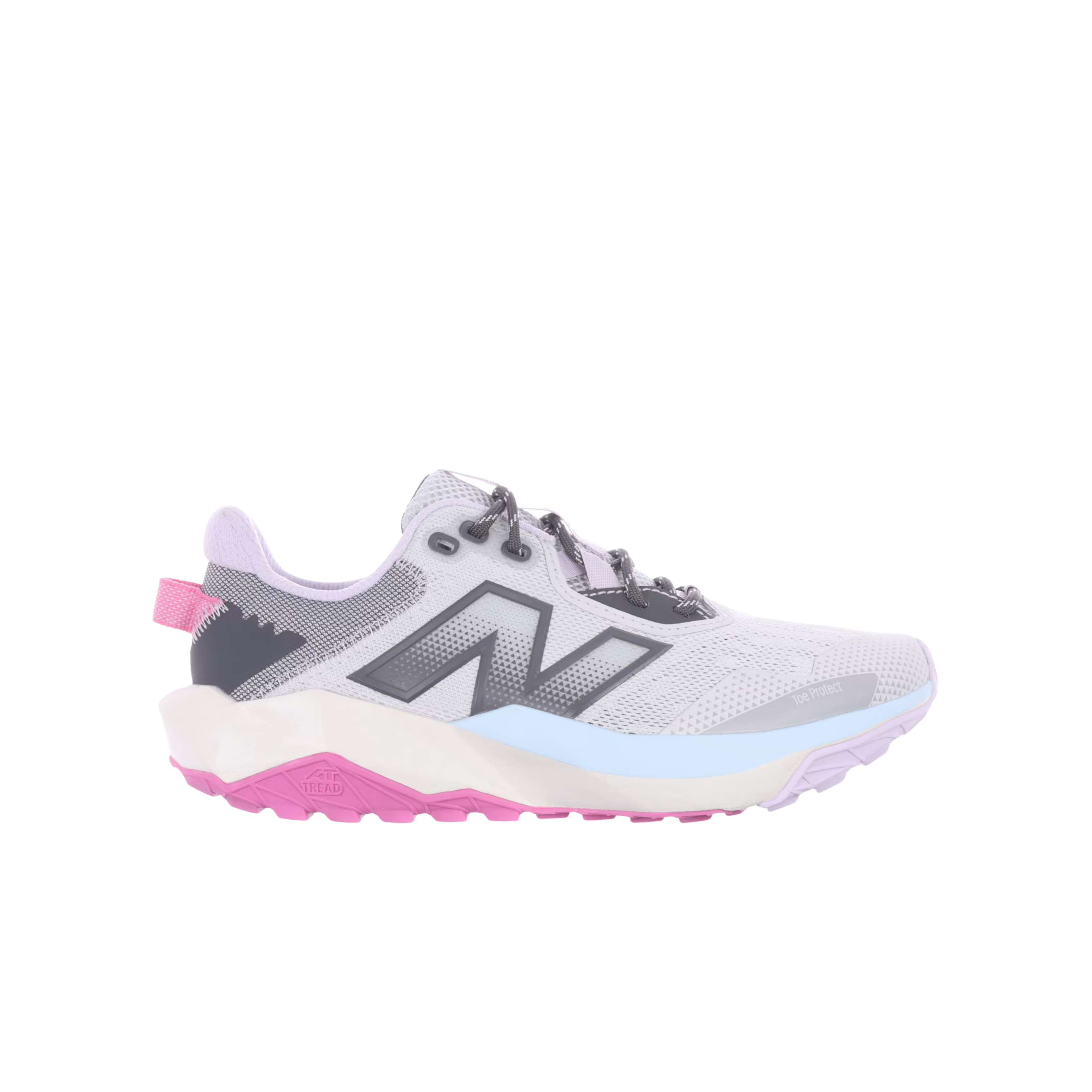 New Balance Women Nitrel V6 Trail Sneaker - Pale Gray