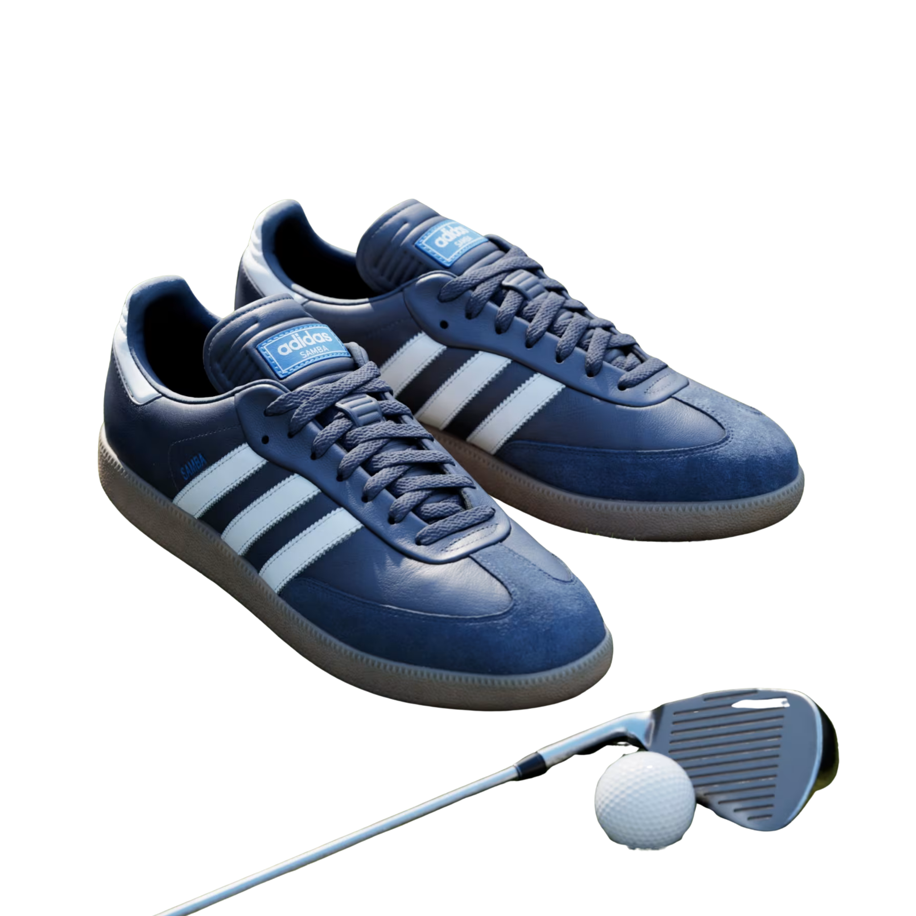 Adidas Men Samba Spikeless Golf - Night Indigo Cloud White