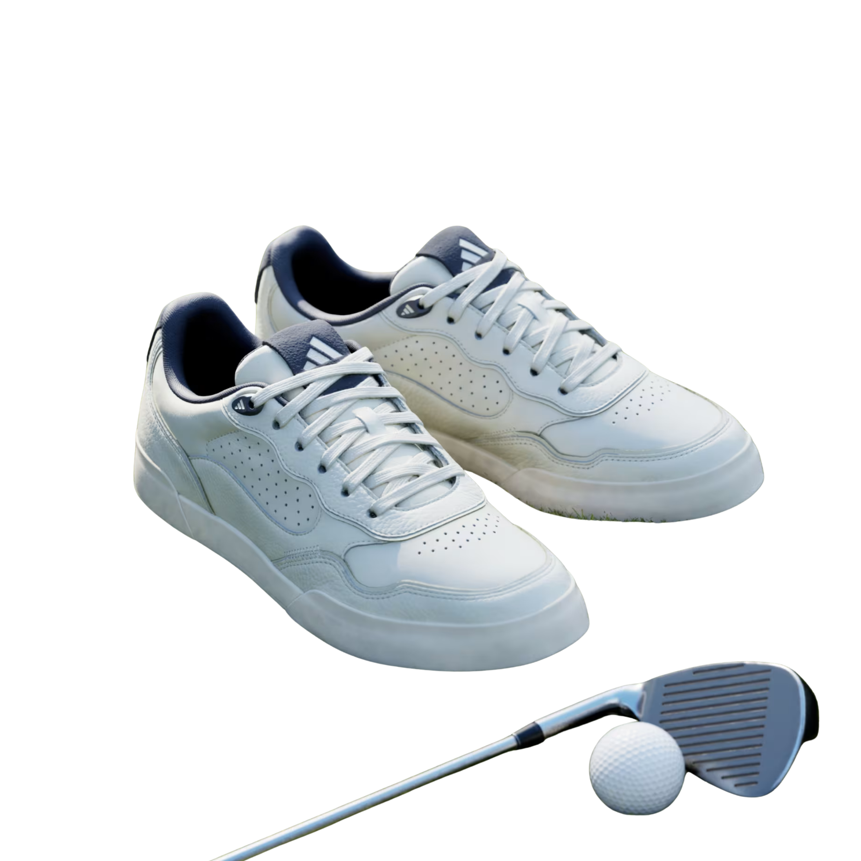 Adidas Men Retrocross 25 Spikeless Golf - Off White Night Indigo