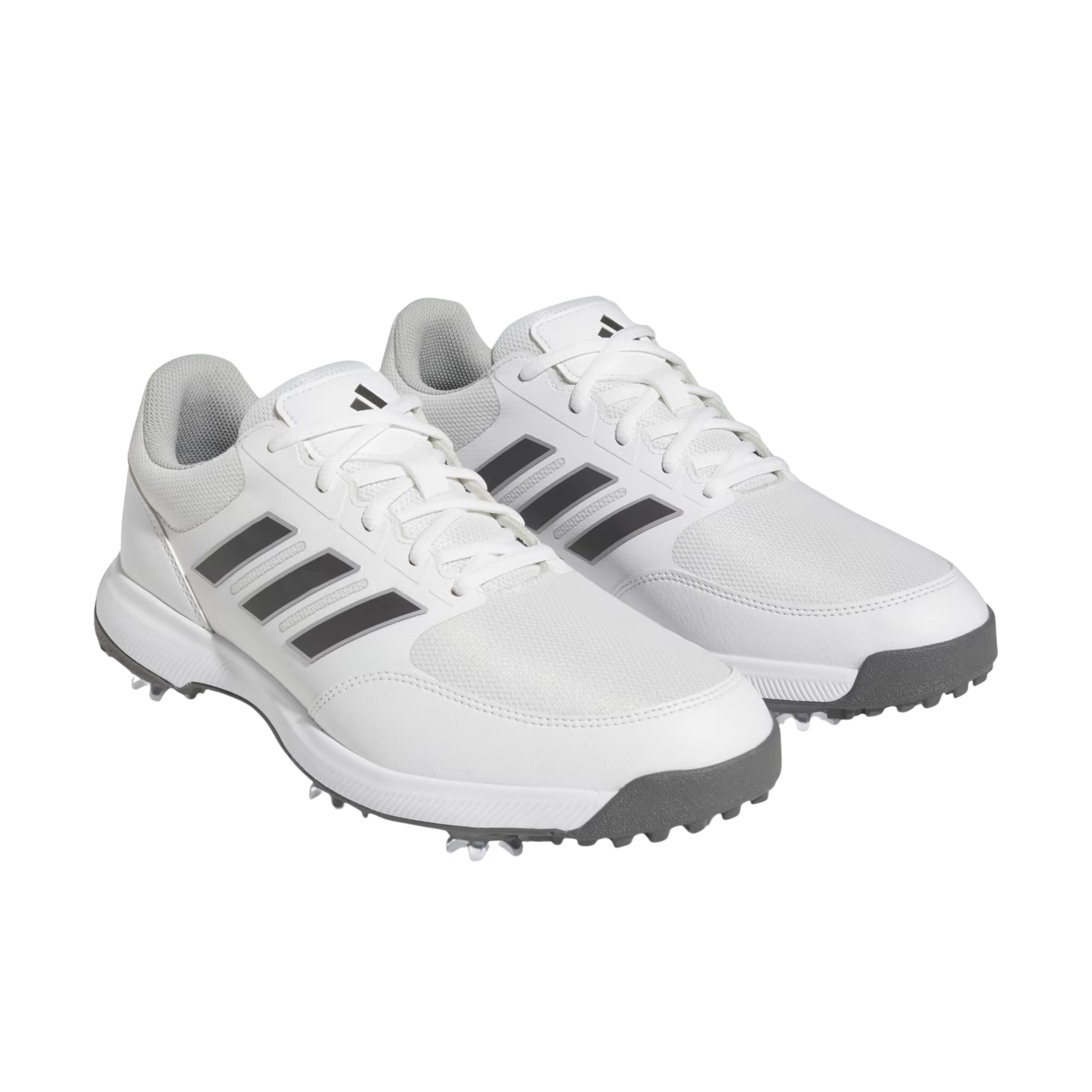 Adidas Men Tech Response 3.0 Golf - Cloud White Dark Silver Metallic
