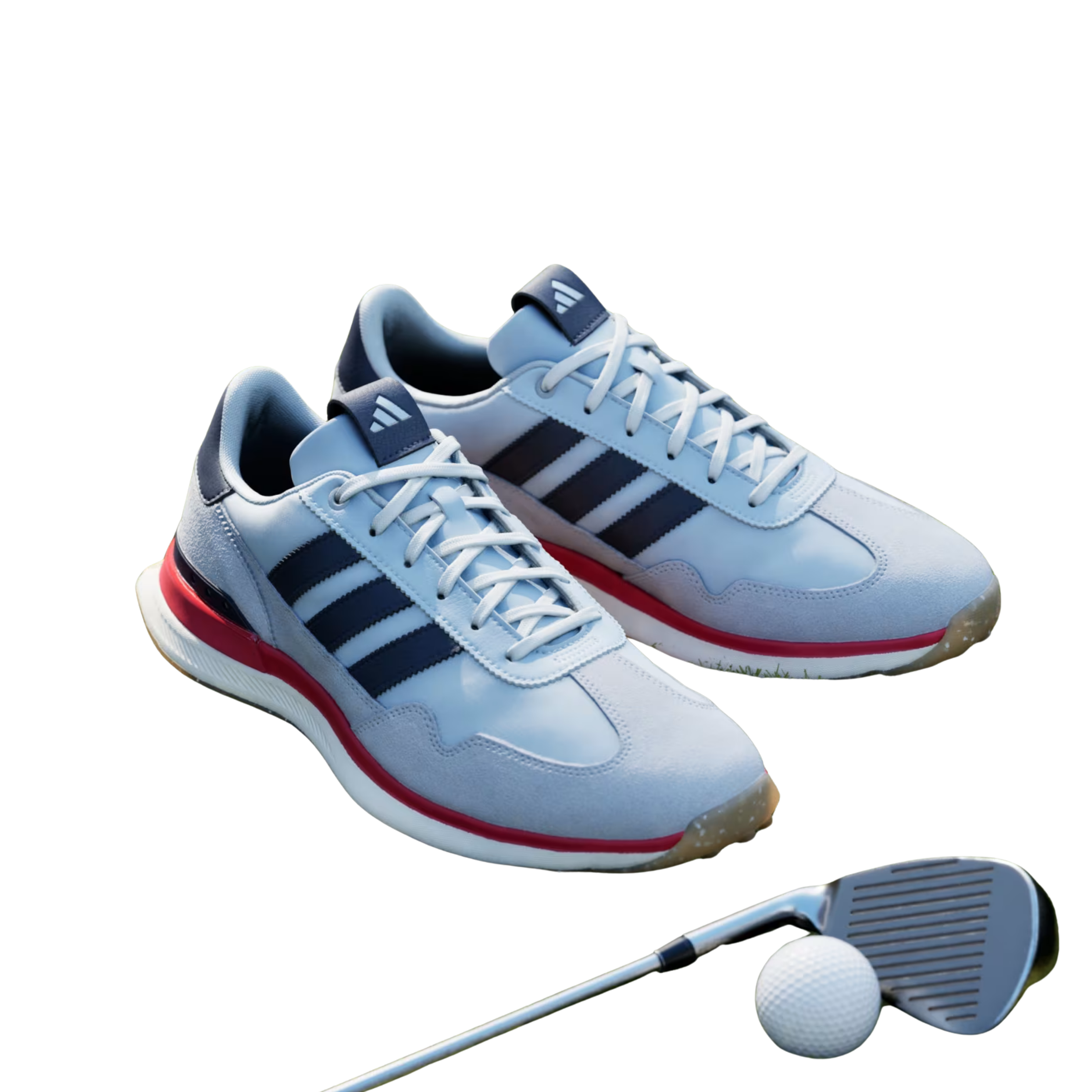 Adidas Men S2G 26 Textile Spikeles Golf - Crystal Sky Collegiate Navy