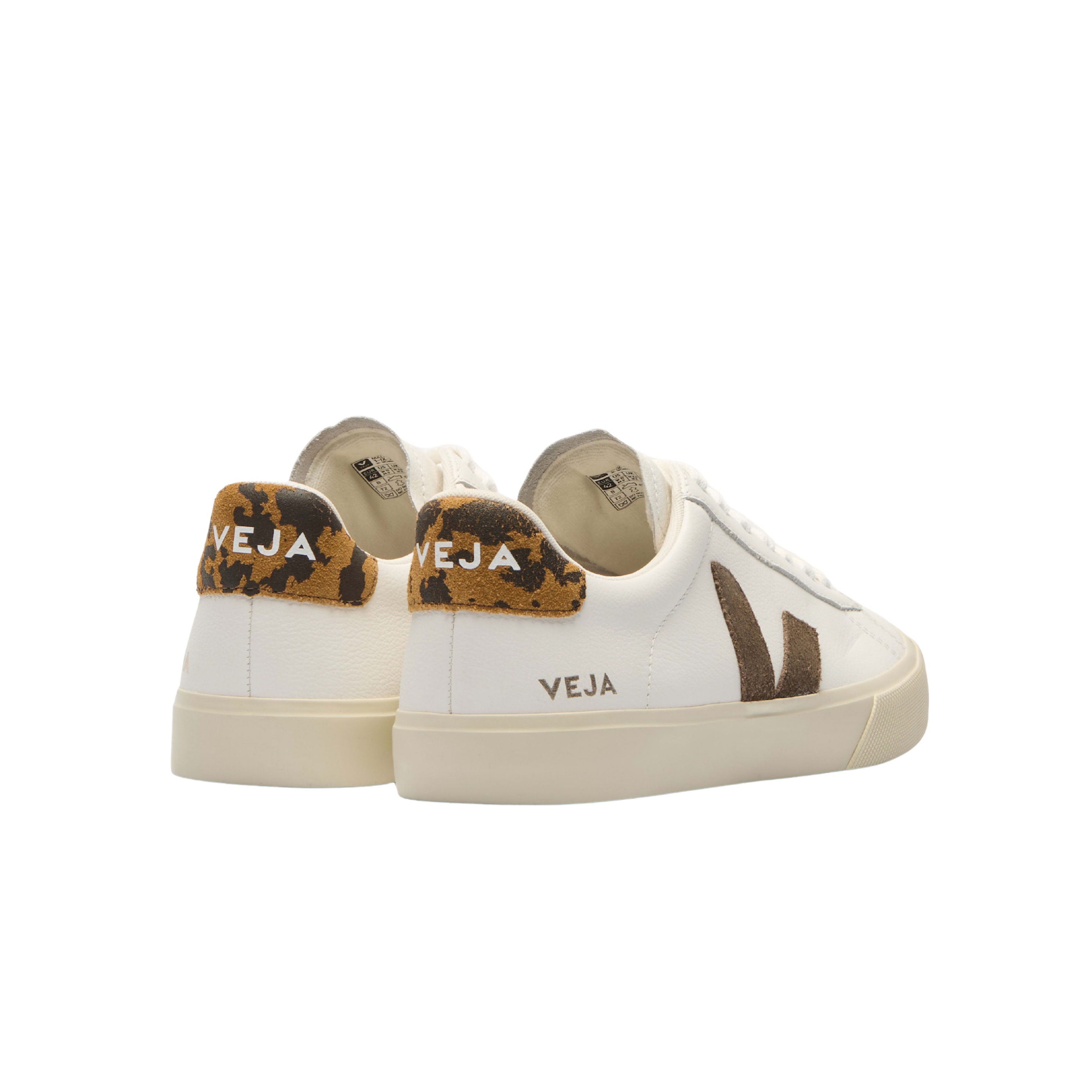 Veja Women Campo - Leather White Camel Wild Country