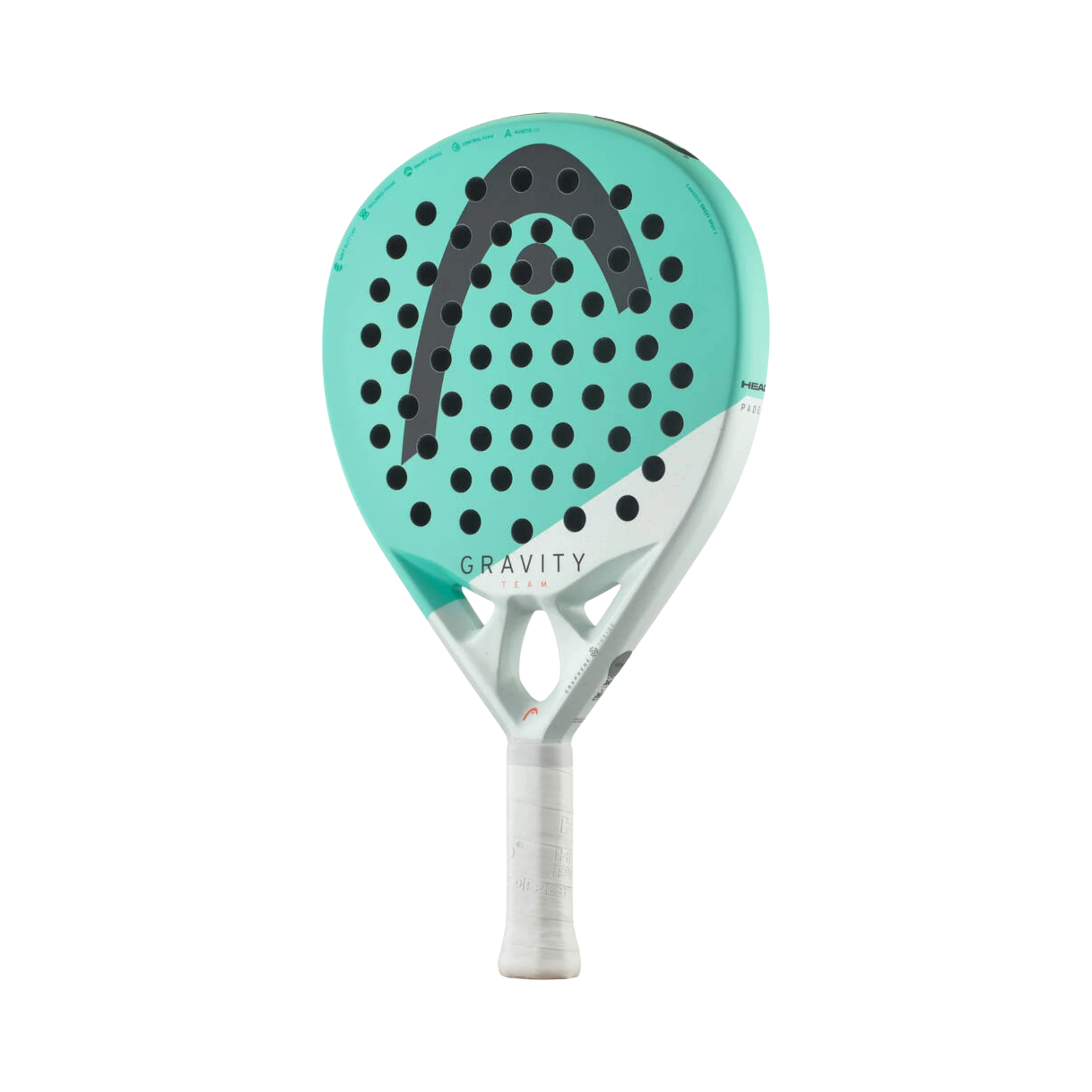 Head Gravity Team 2024 Padel Racket - Teal Black