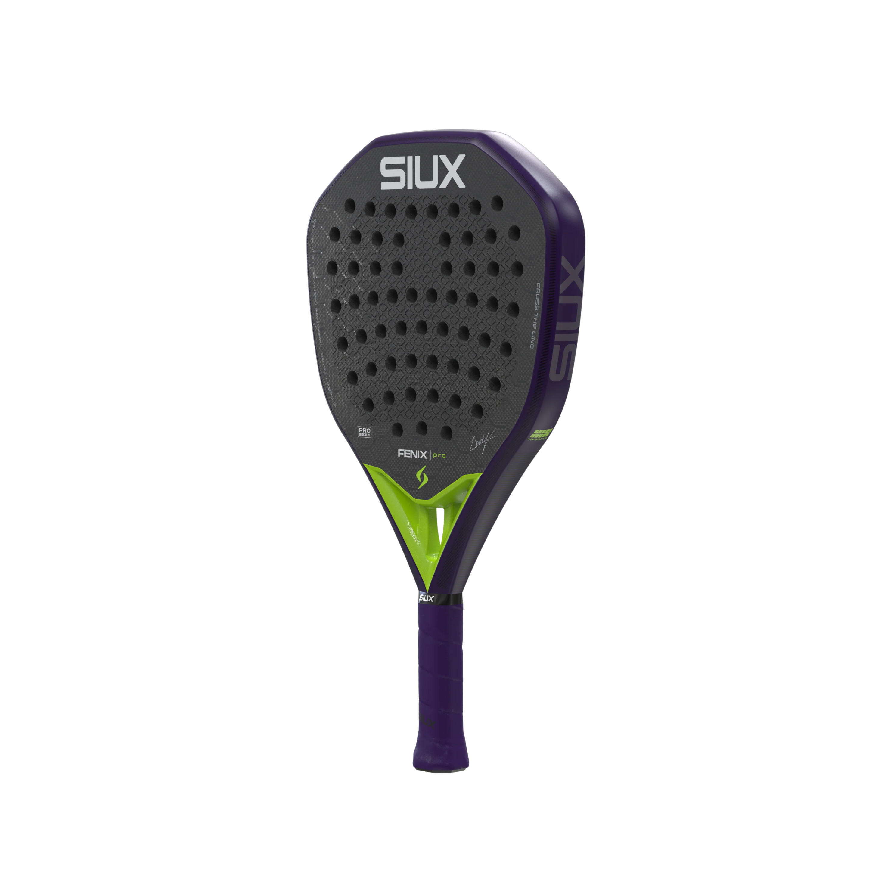 Siux Fenix Pro 2026 Glow Padel Racket - Purple