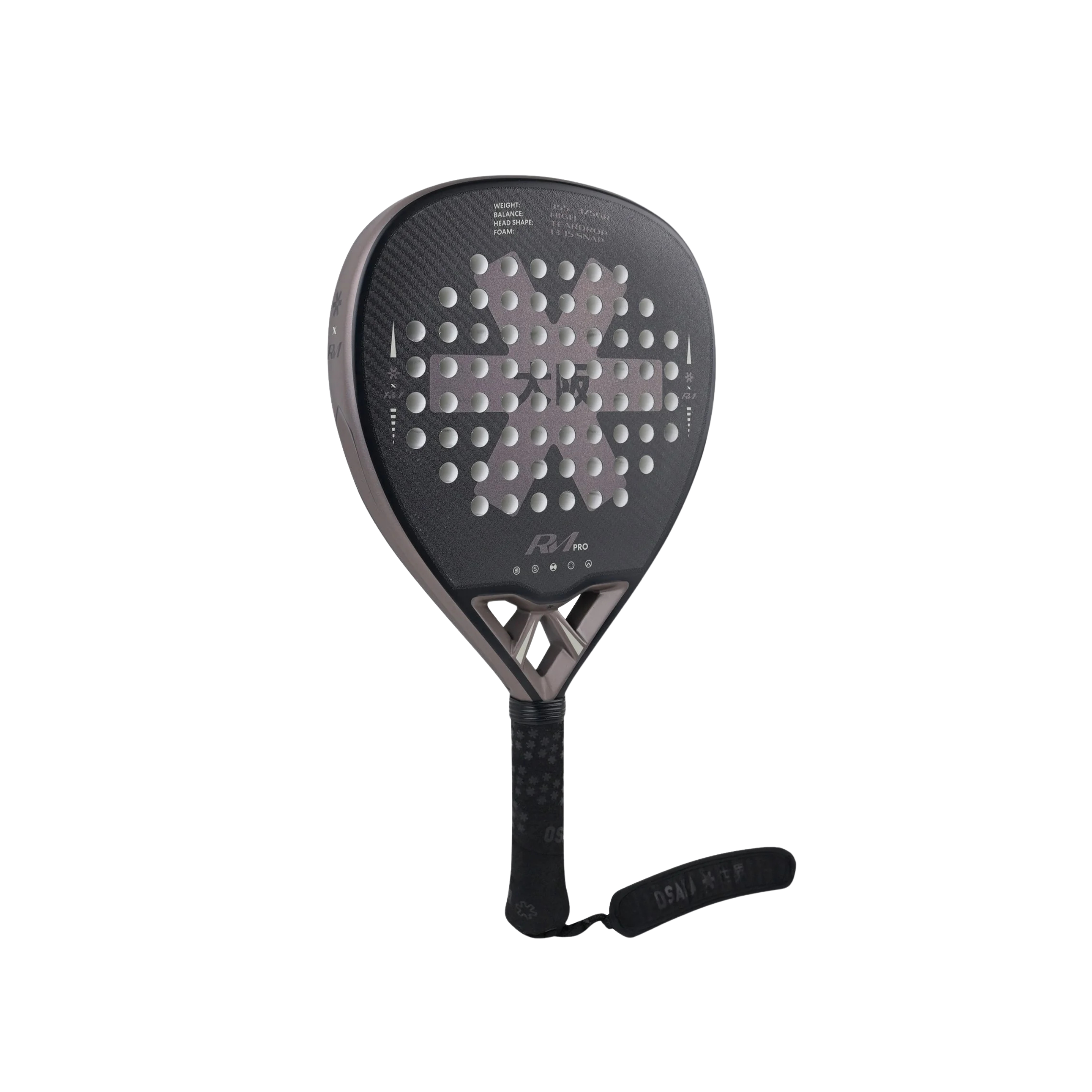 Osaka x Raúl Marcos Pro Power Padel Racket - Champagne