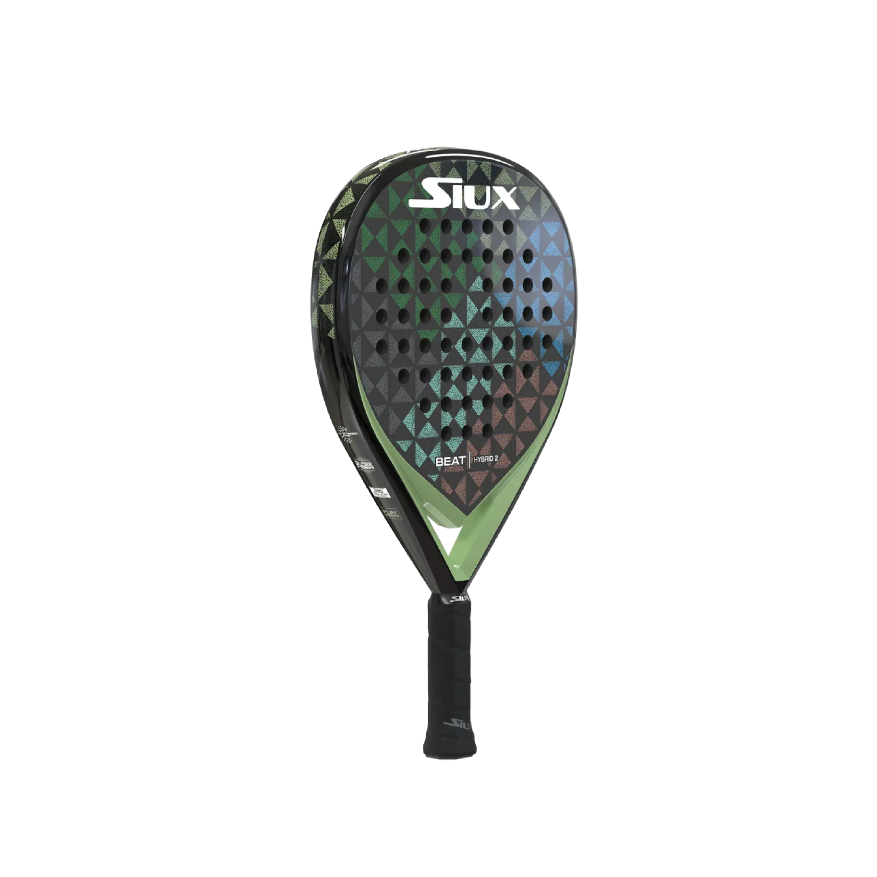 Siux Beat Hybrid 2 Padel Racket - Green Multi