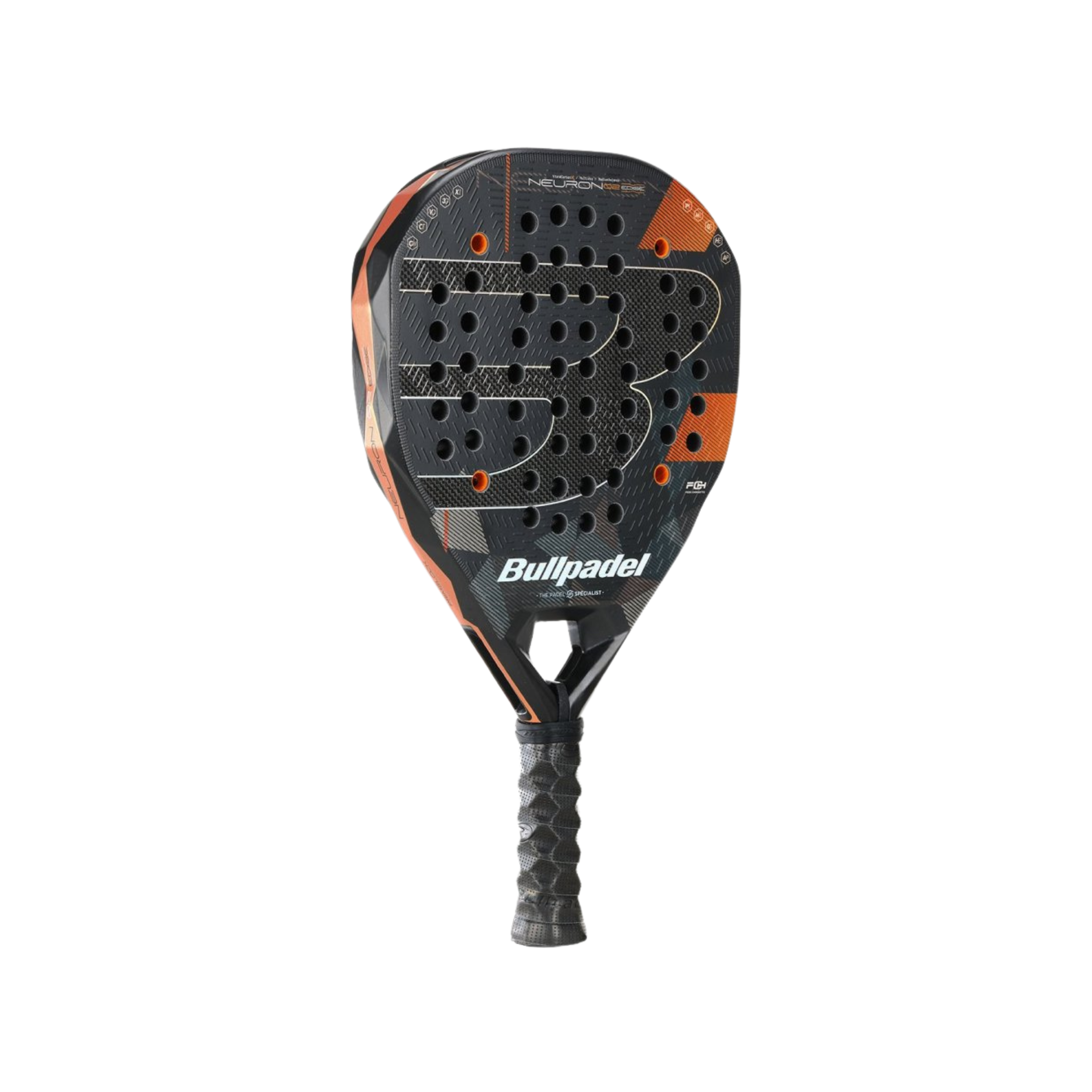 Bullpadel Neuron 02 Edge 2026 Padel Racket - Black Multi