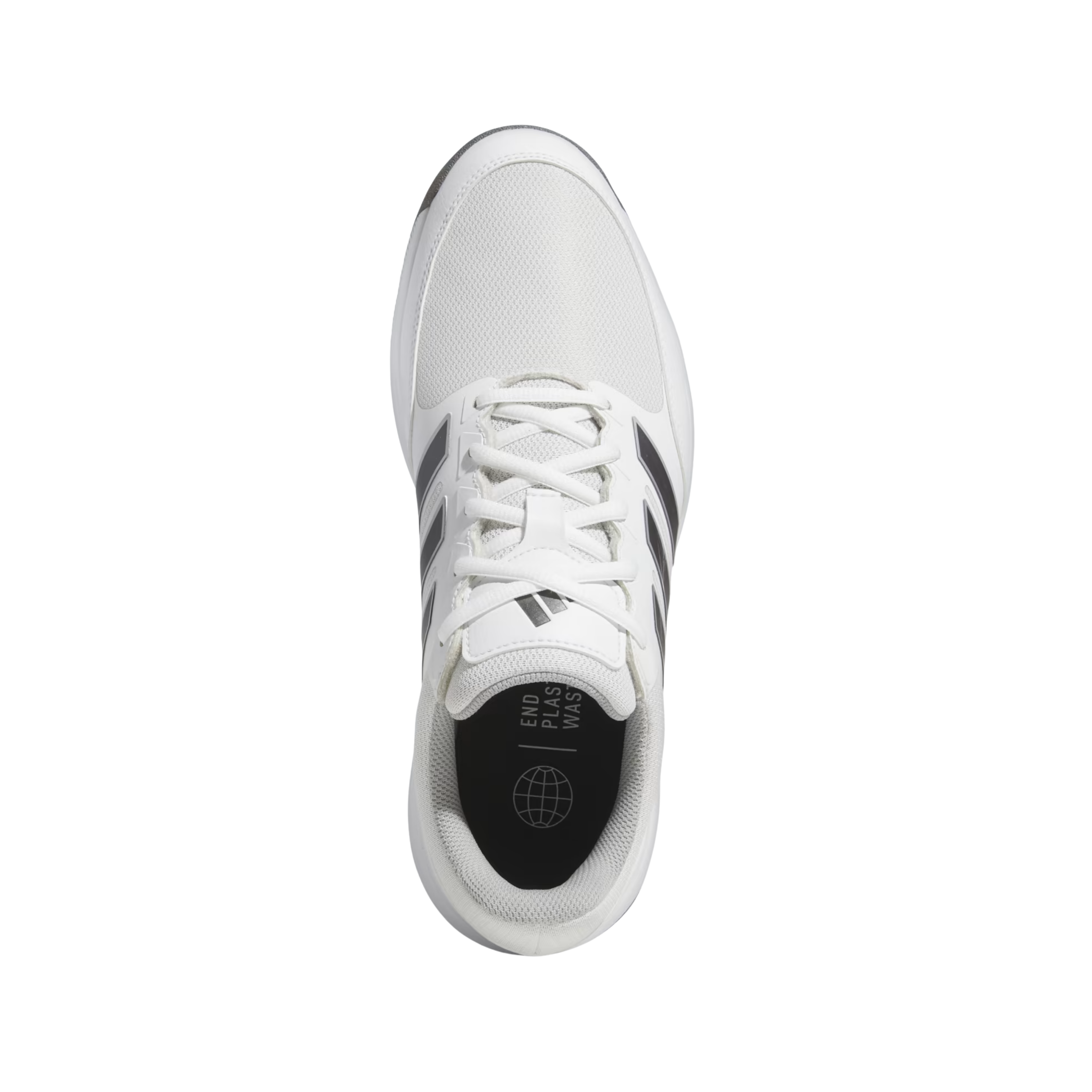Adidas Men Tech Response 3.0 Golf - Cloud White Dark Silver Metallic