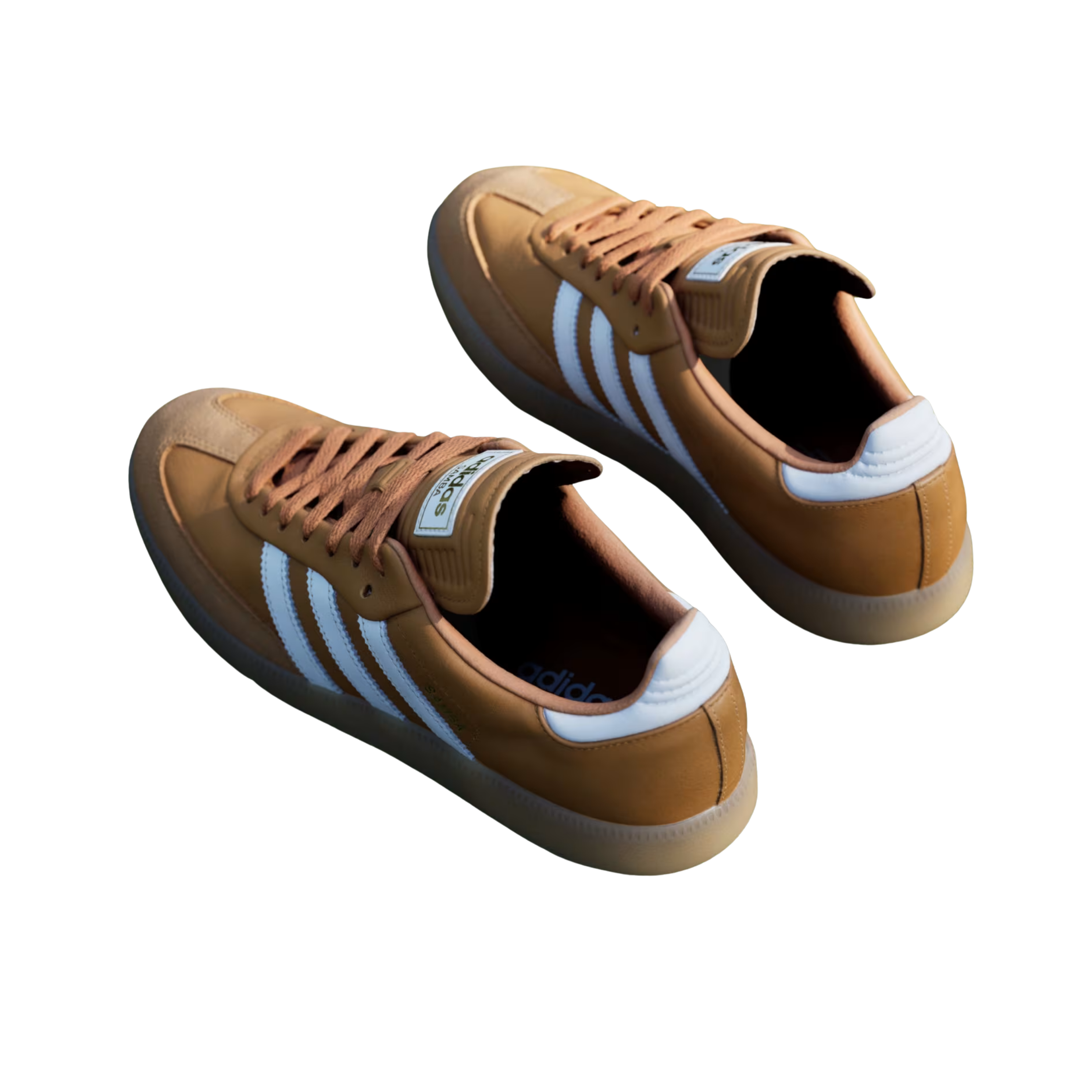 Adidas Men Samba Spikeless Golf - Rustic Orange Cloud White