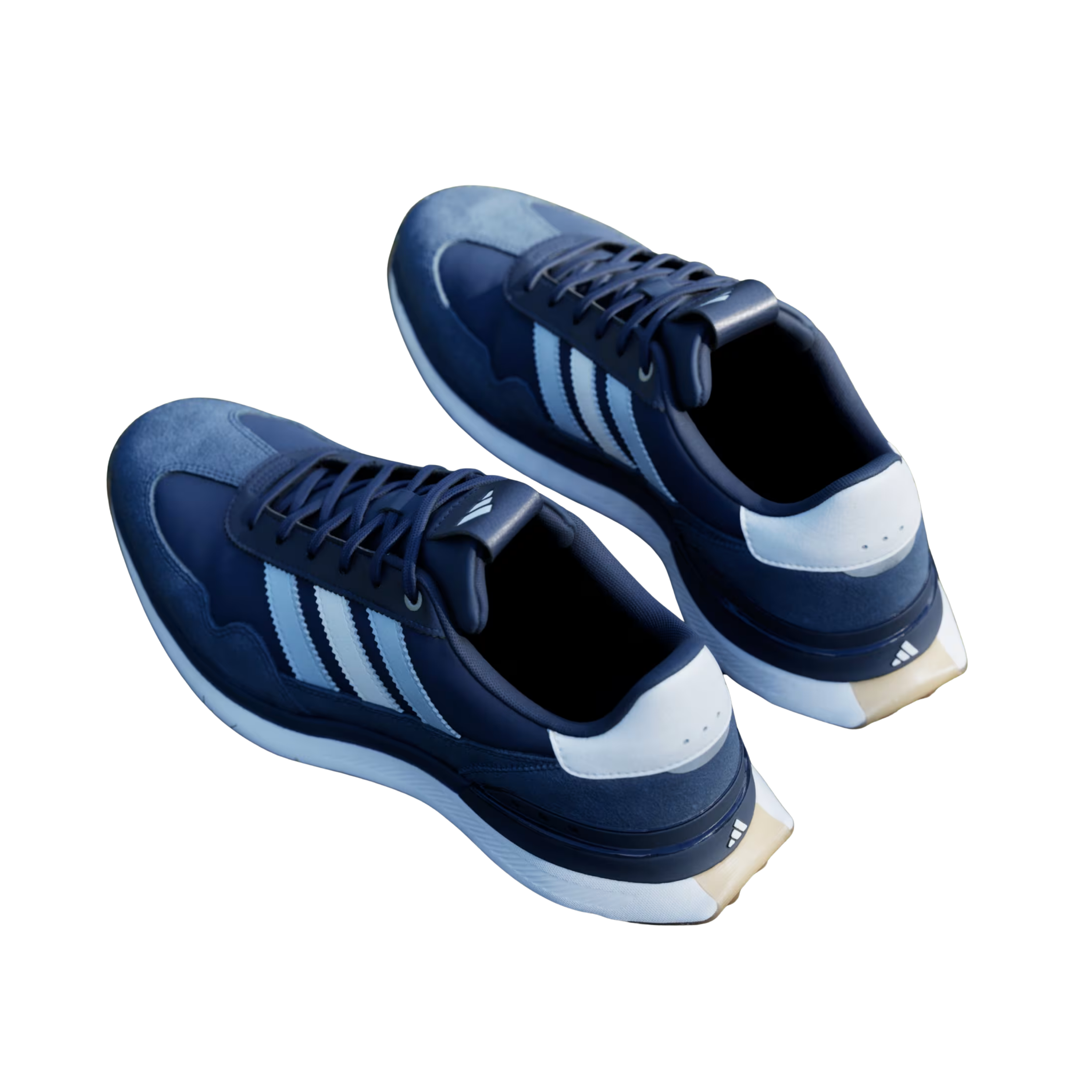 Adidas Men S2G 26 Textile Spikeles Golf - Collegiate Navy Cloud White