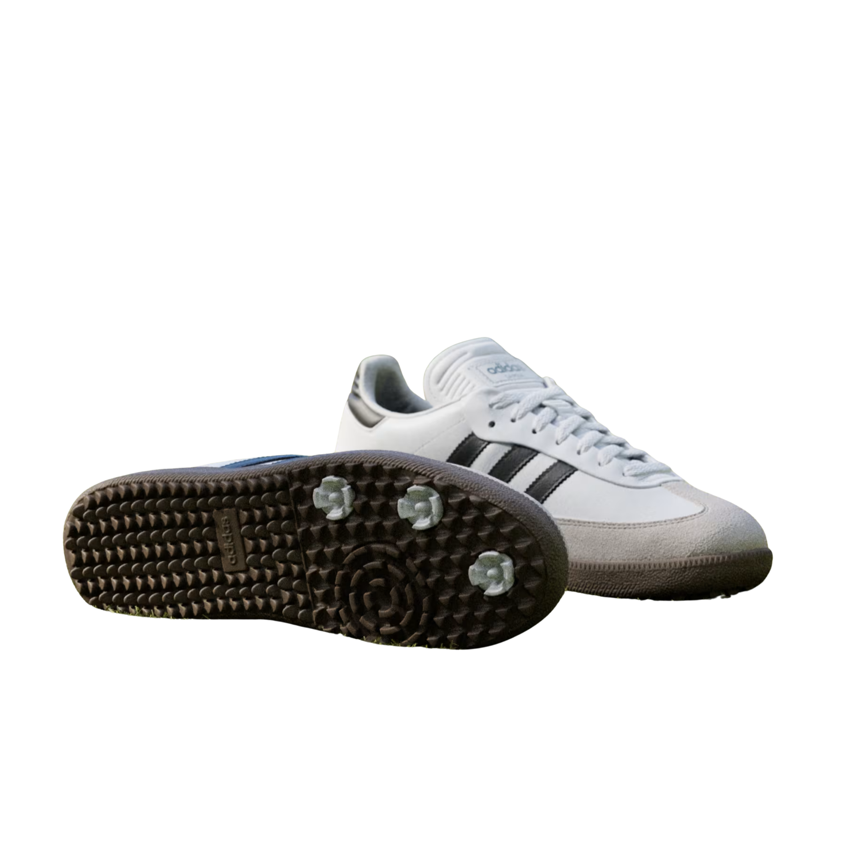 Adidas Men Samba Spikeless Golf - Cloud White Core Black