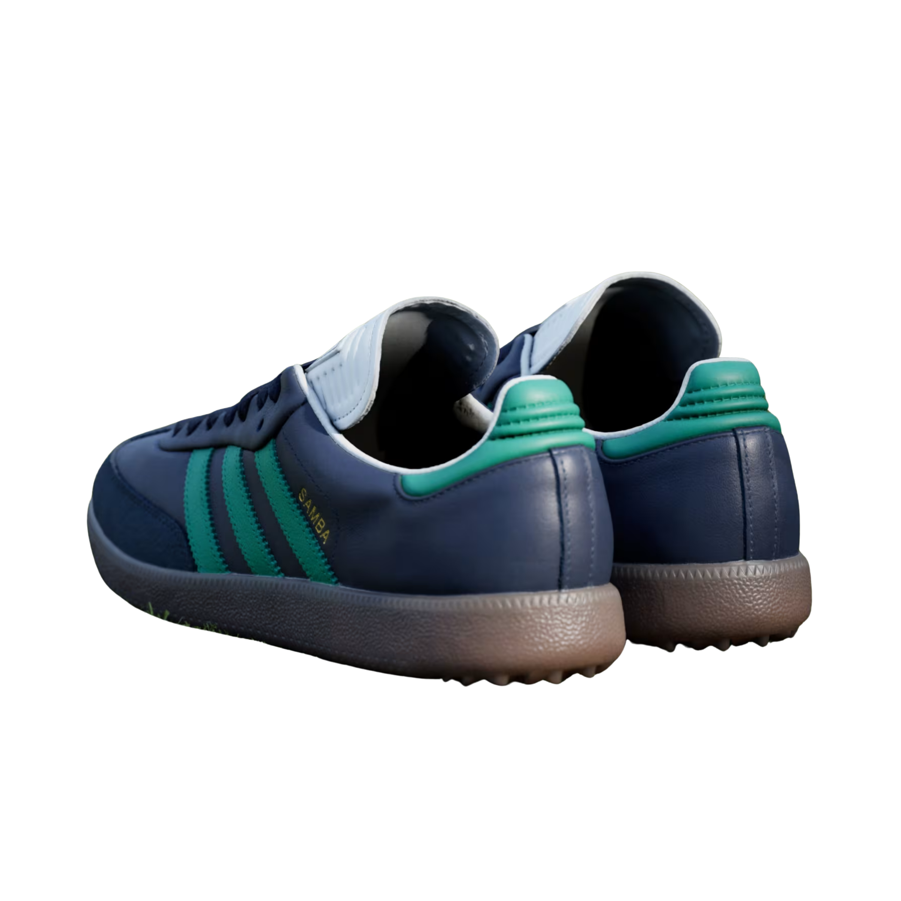Adidas Men Samba Spikeless Golf - Night Indigo Court Green