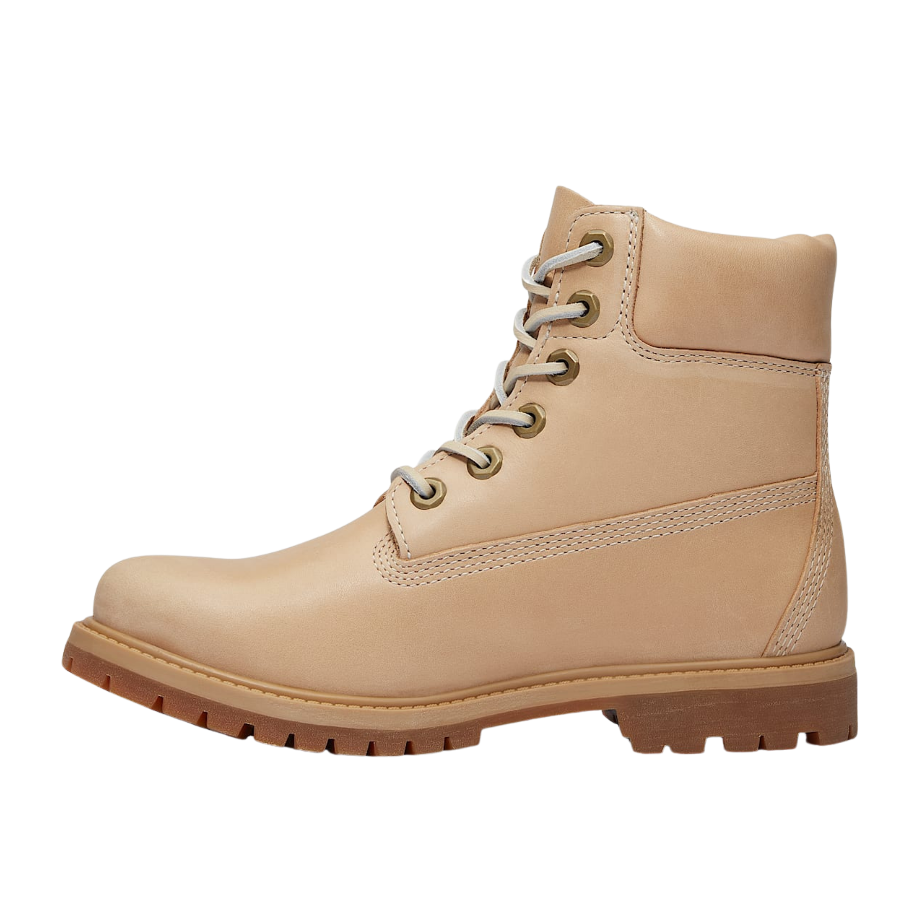 Timberland Women Premium 6-In Waterproof - Medium Beige Full-Grain