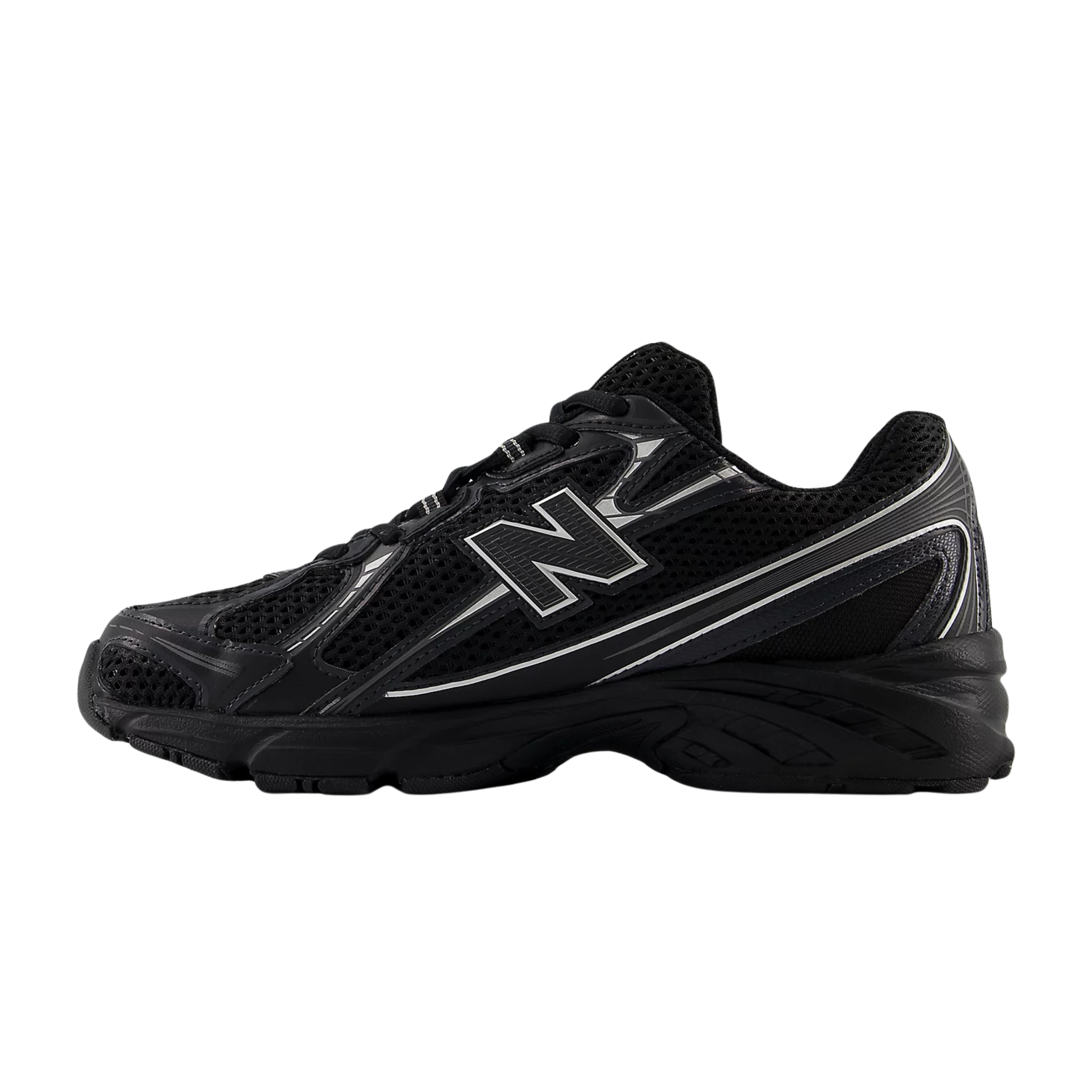 New Balance Women 740 - Black Silver Metallic