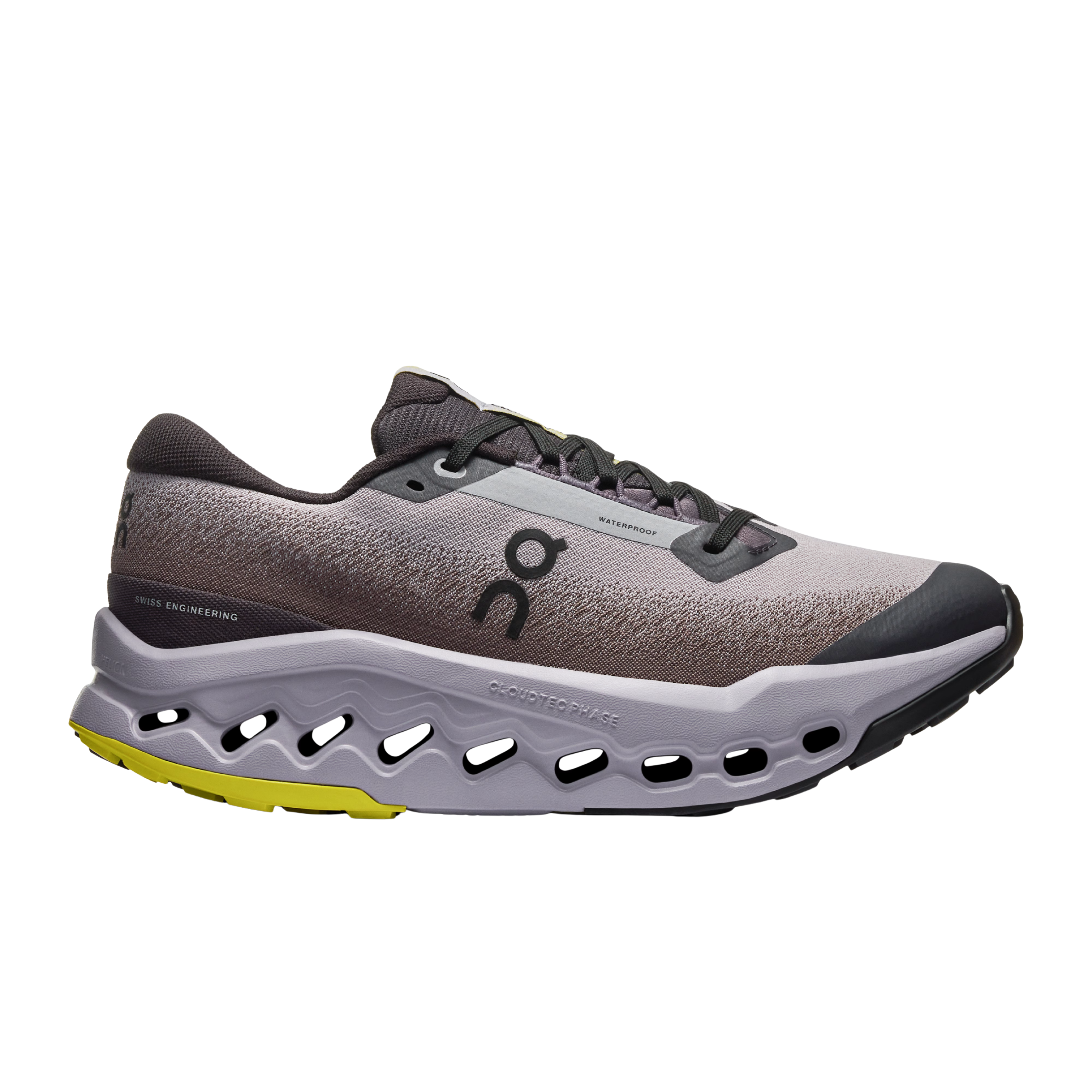 ON Women Cloudsurfer Trail 2 Waterproof - Black Lilac
