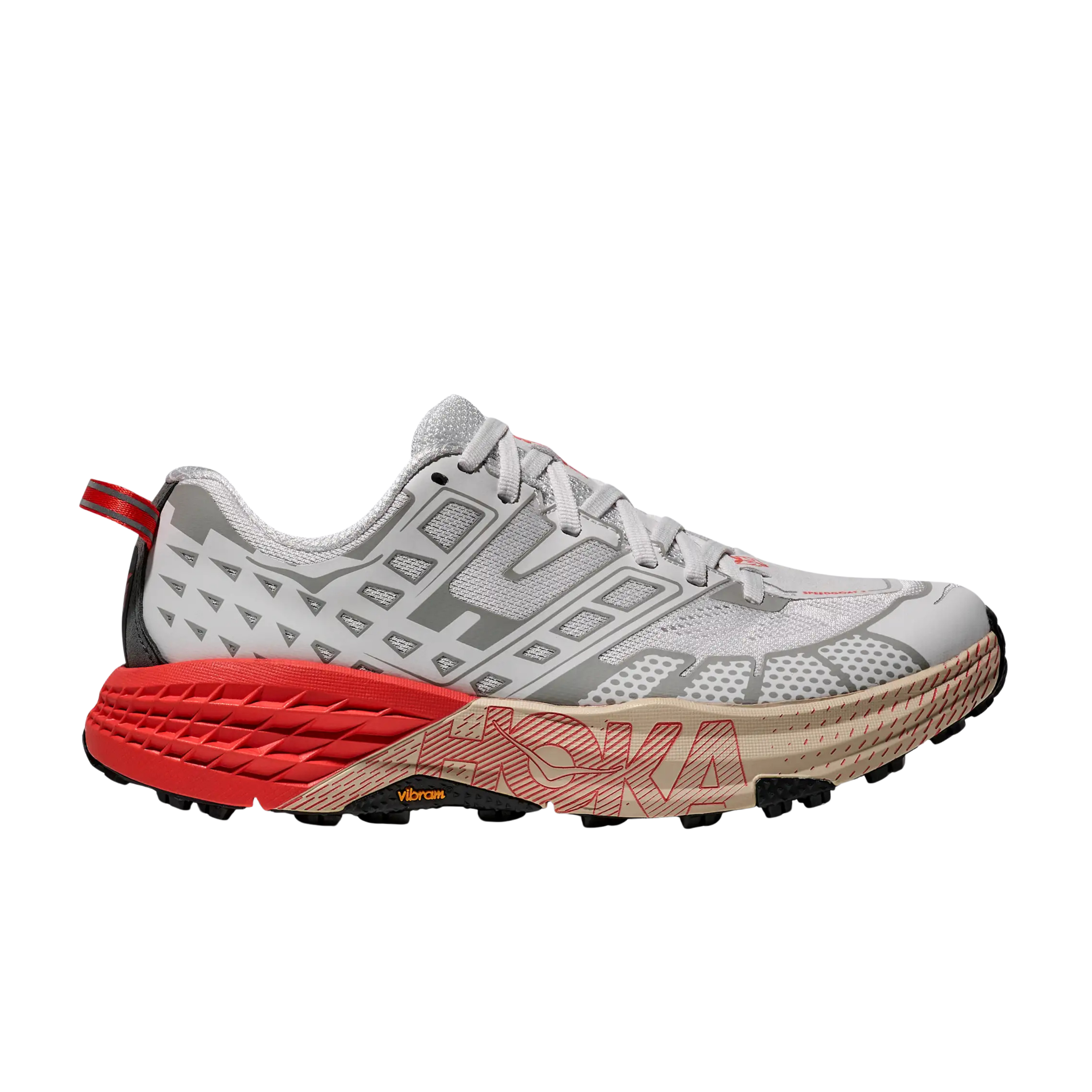 Hoka Women Speedgoat 2 - White Tomato