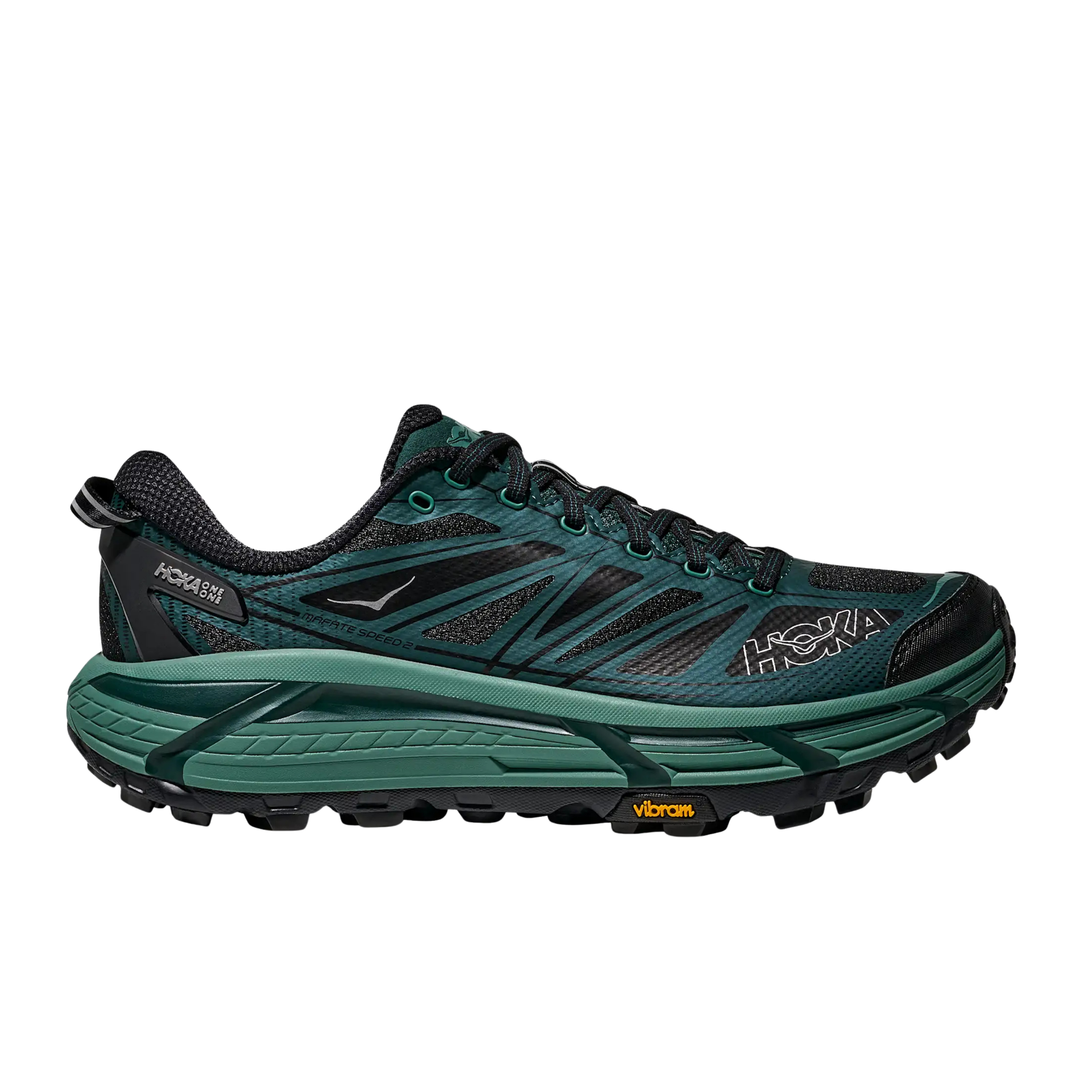 Hoka Men Mafate Speed 2 - Black Bay Leaf