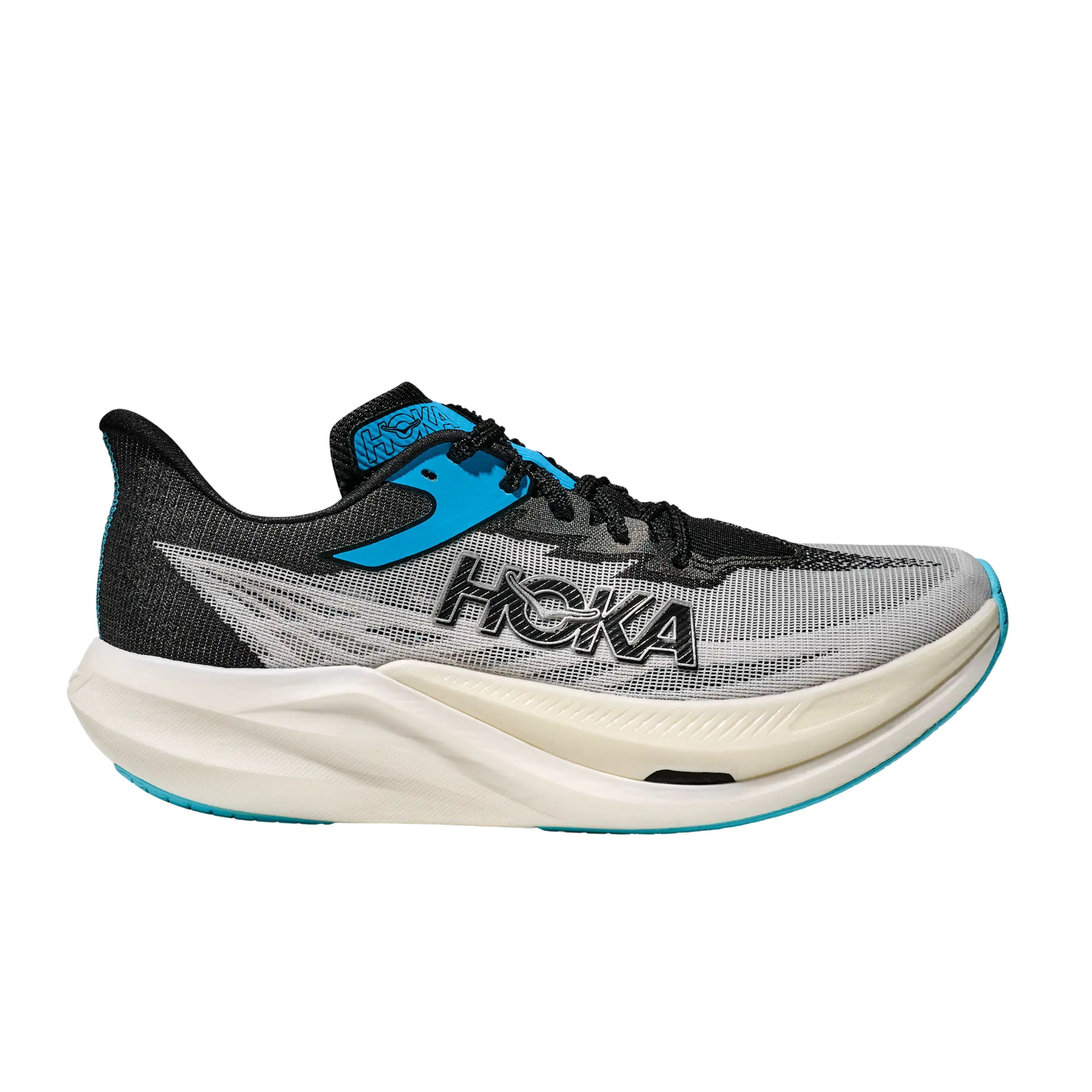 Hoka Men Rocket X 3 - White Black
