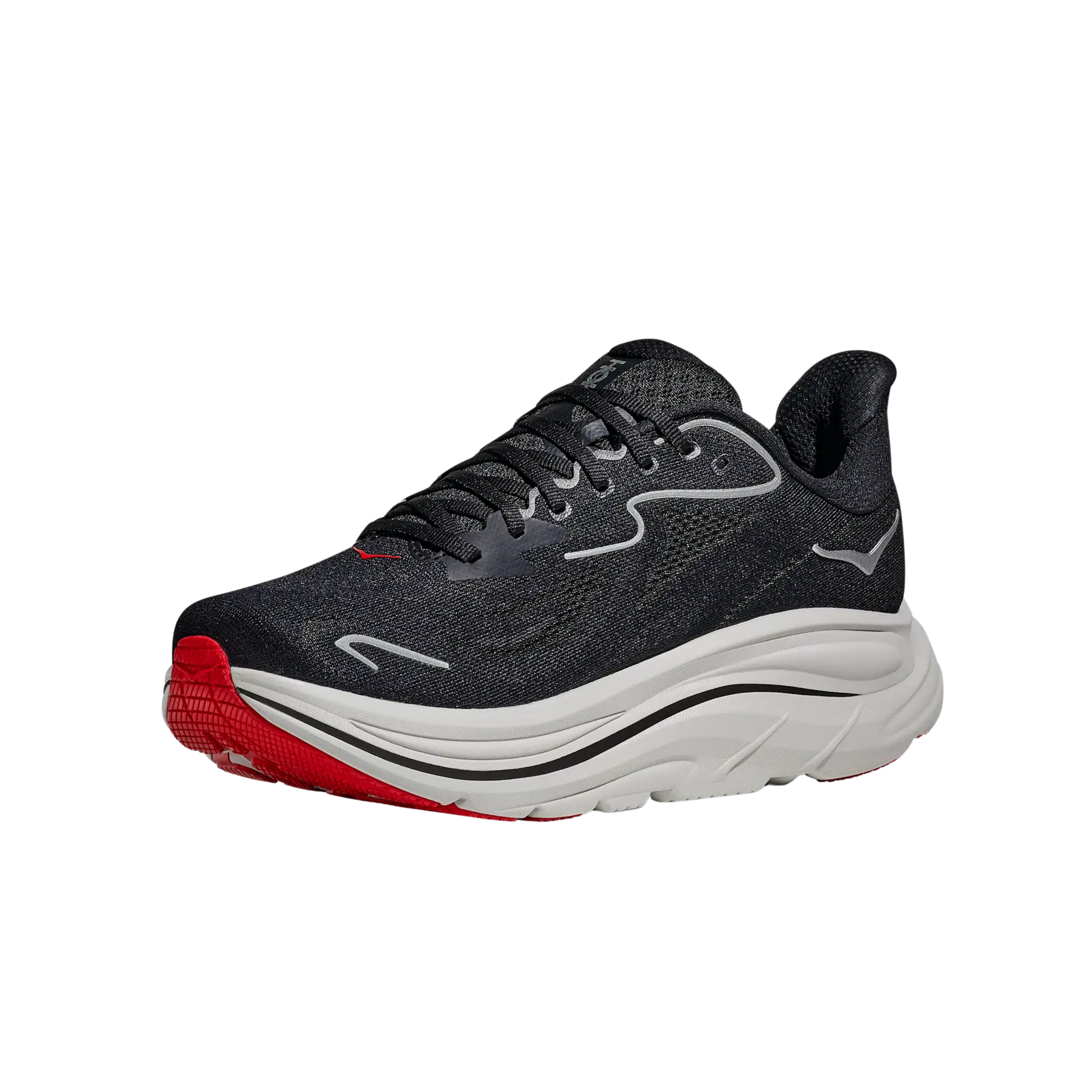 Hoka Men Clifton 10 - Black Silver