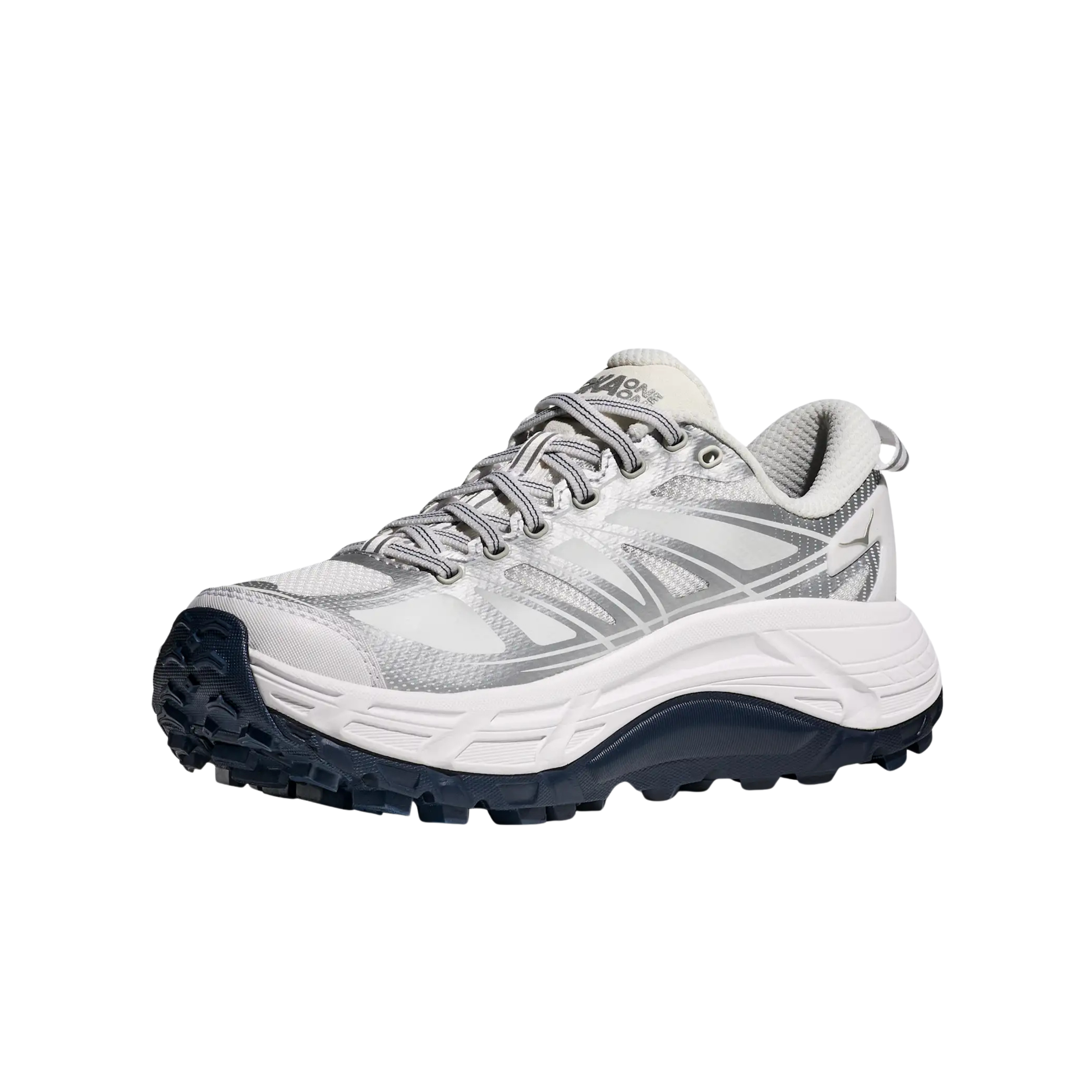 Hoka Men Mafate Speed 2 - White Silver