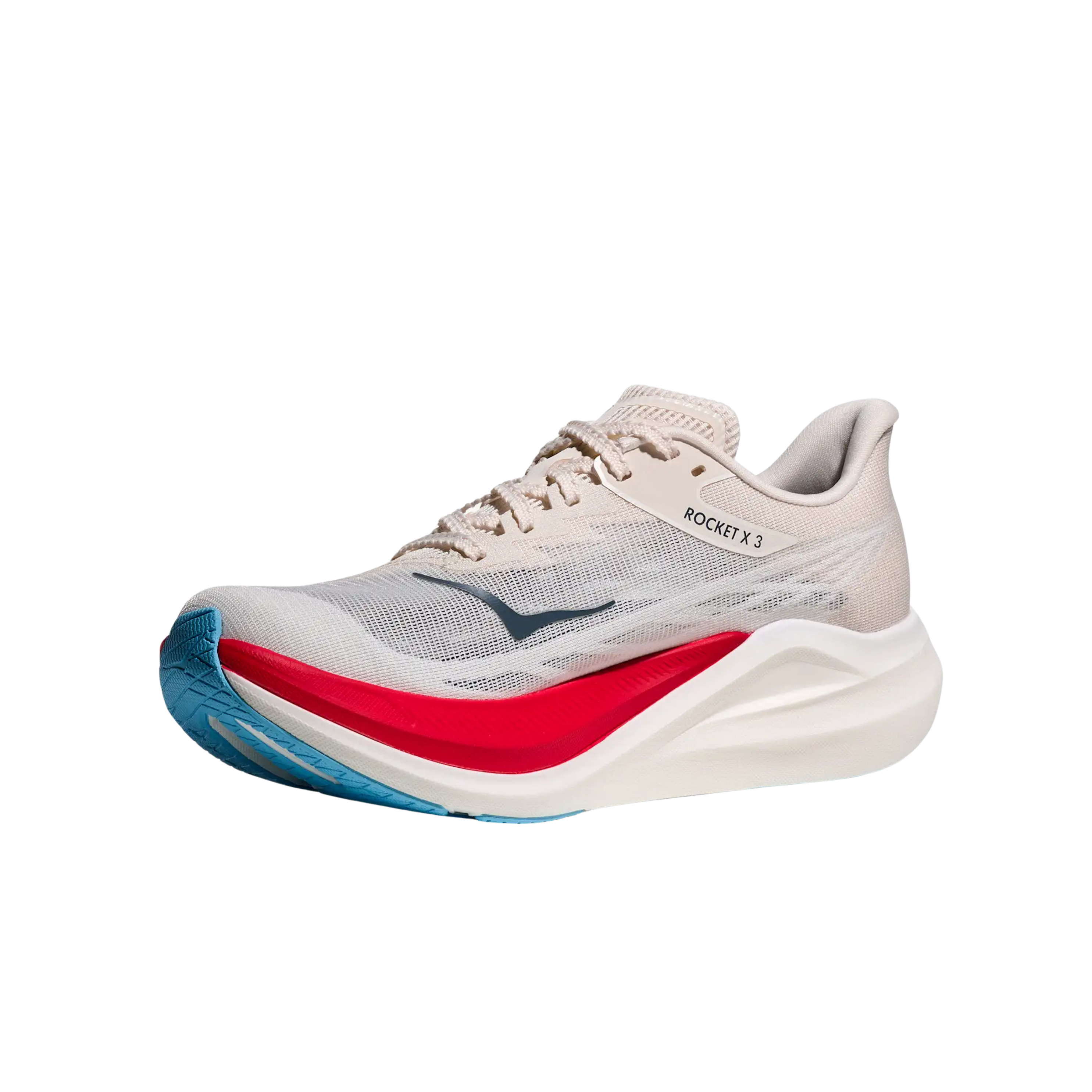 Hoka Women Rocket X 3 - Alabaster Frost