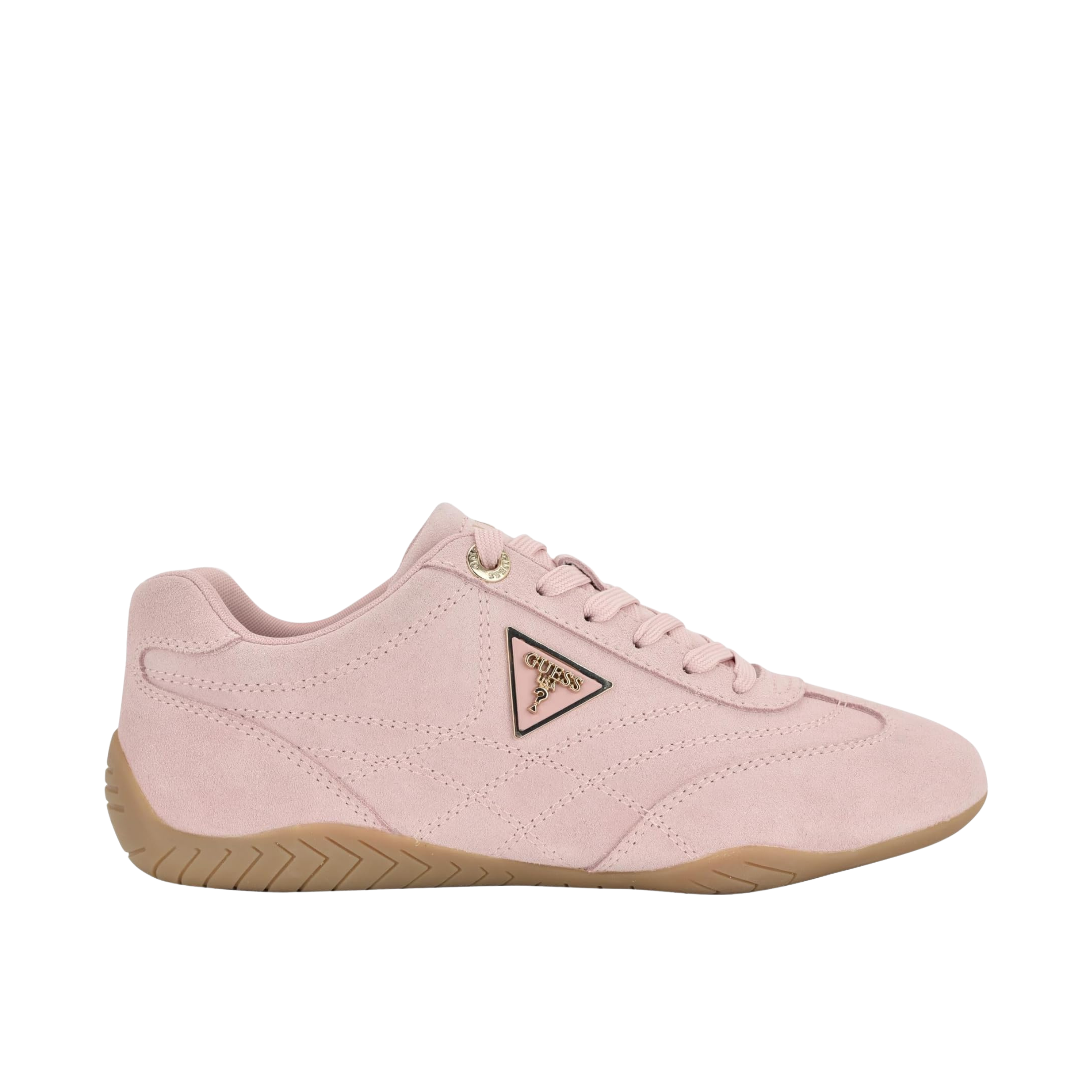 Guess Women Gabiey Suede Sneakers - Light Pink