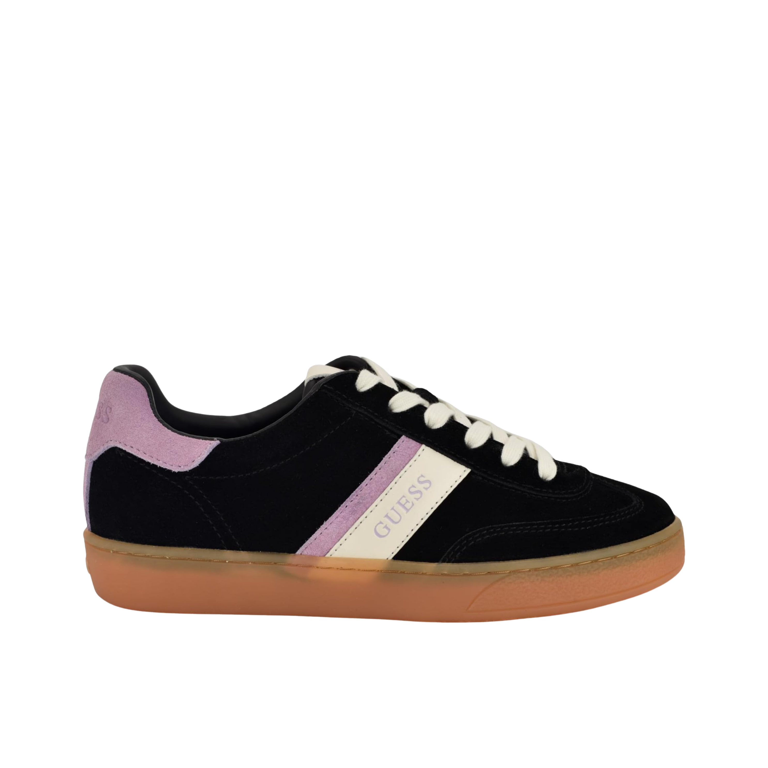 Guess Women Nolinas Faux Suede Sneakers - Black