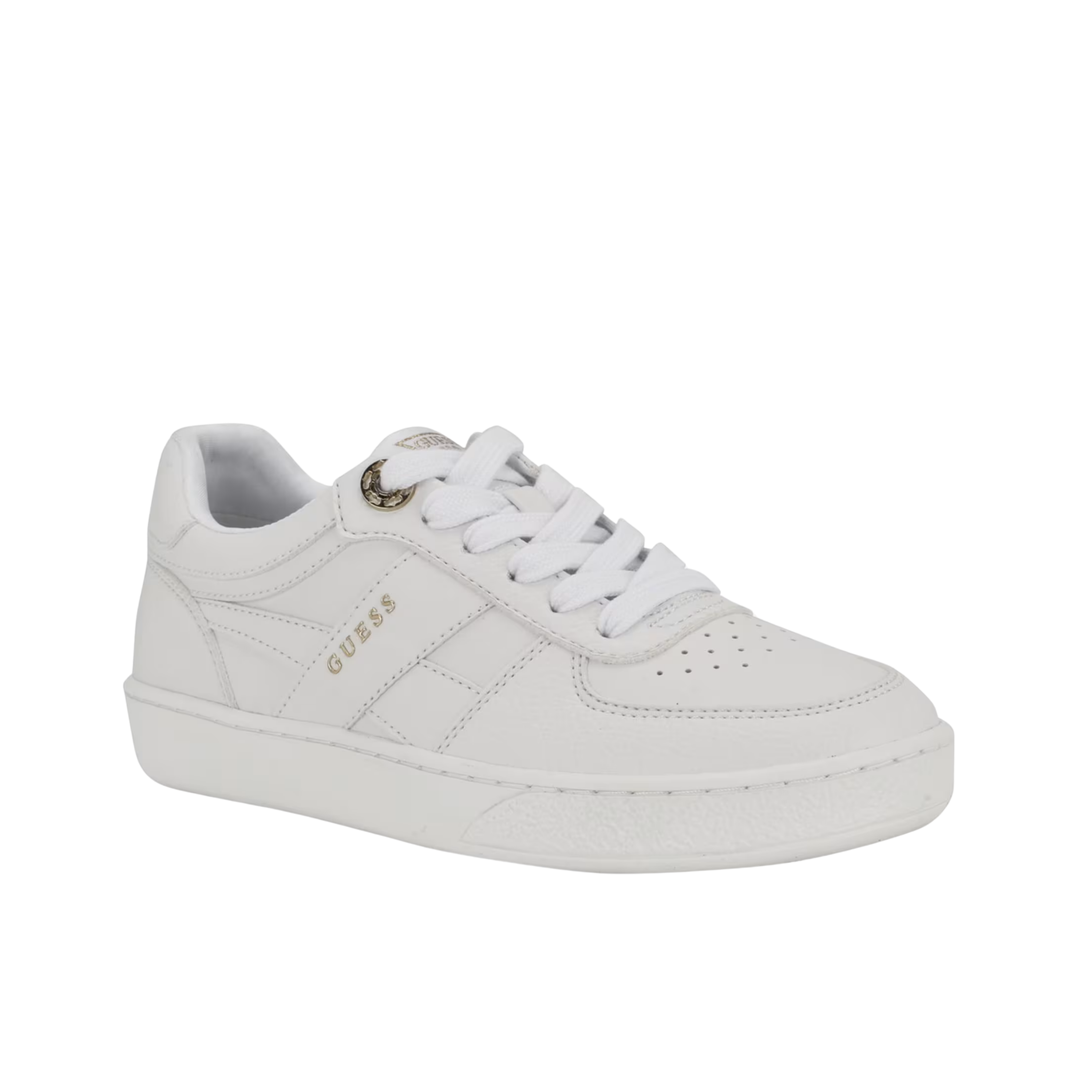 Guess Women Naima Sneakers - White Graffiti