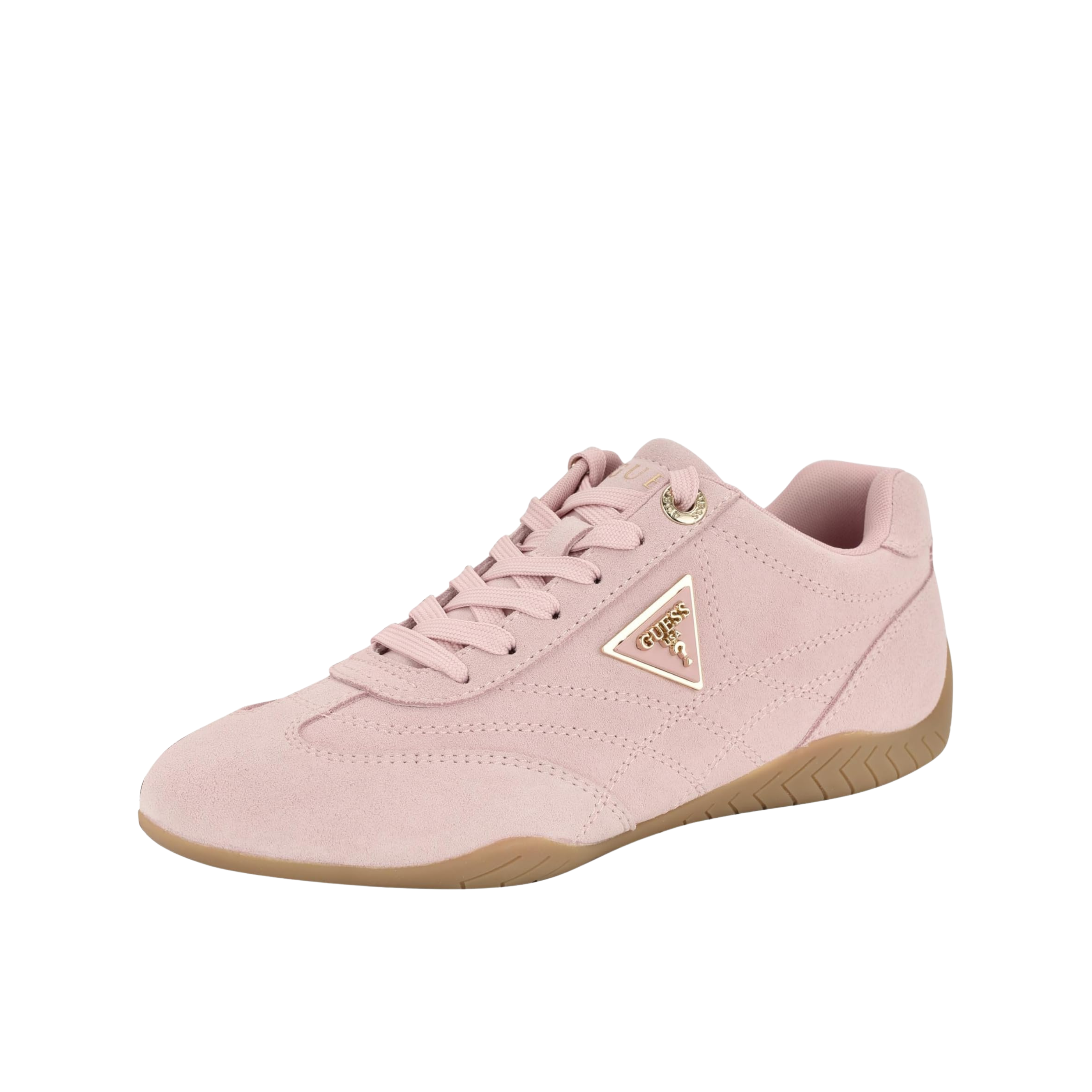 Guess Women Gabiey Suede Sneakers - Light Pink