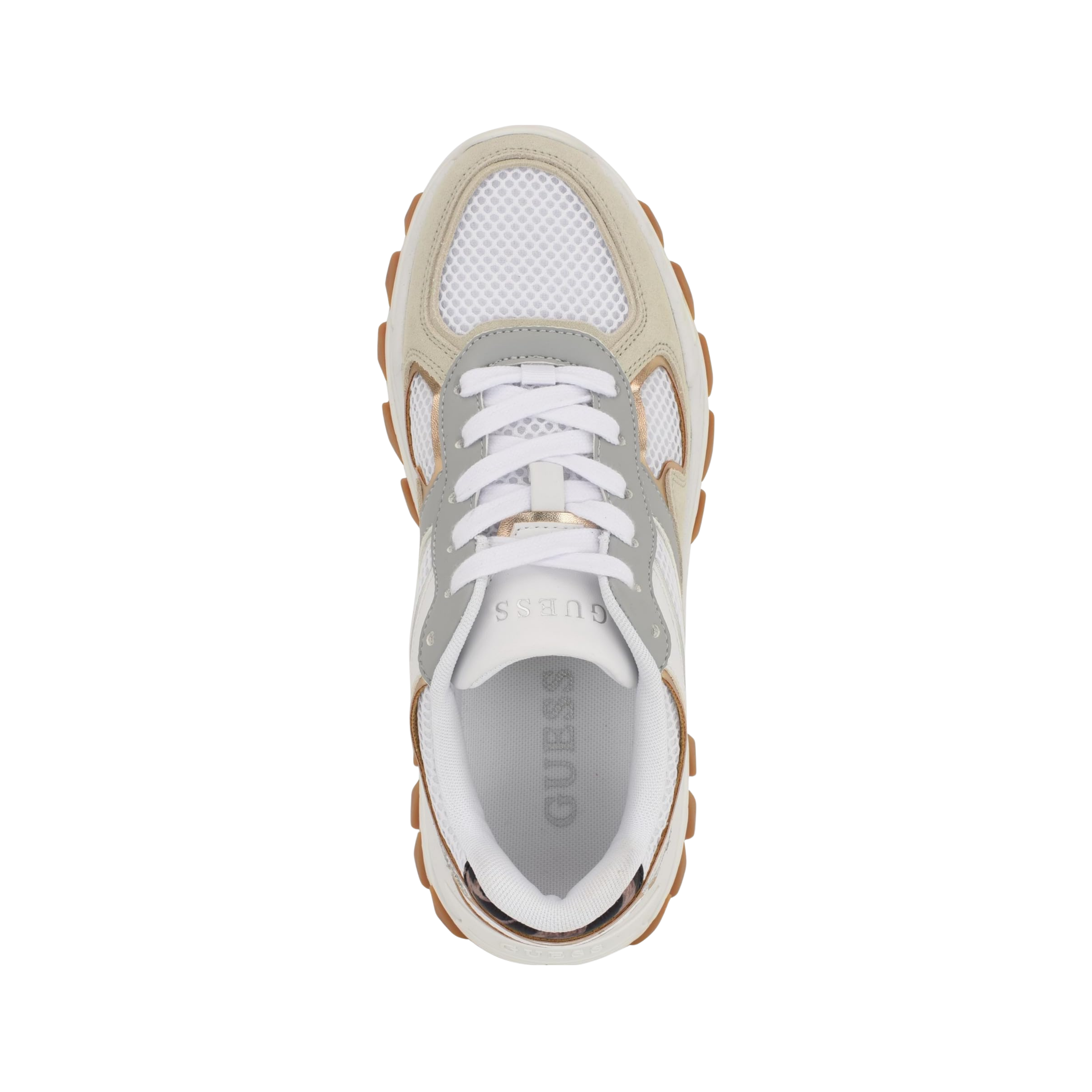 Guess Women Norina Sneakers - Light Grey Multi 050
